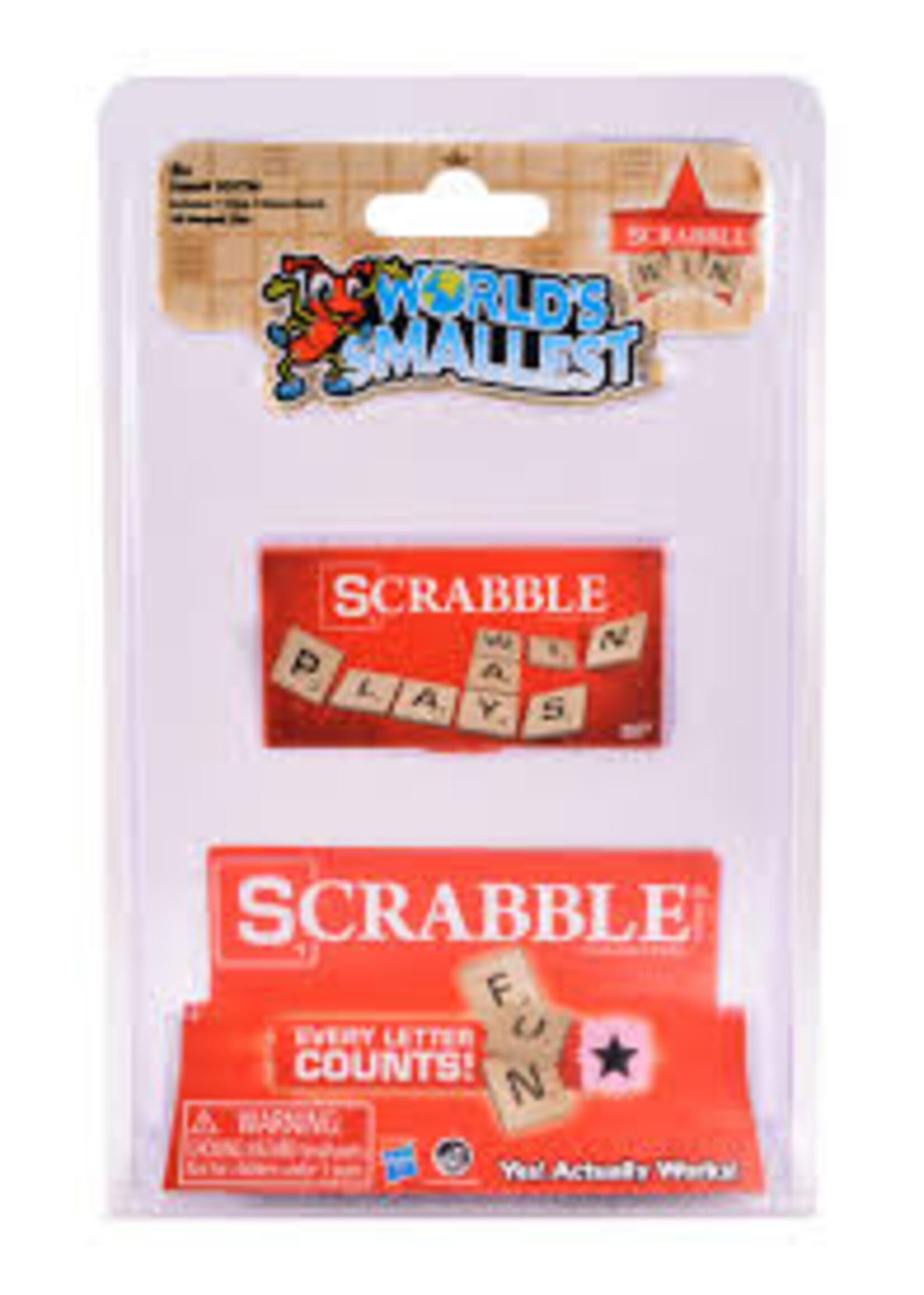 WORLDS SMALLEST SCRABBLE