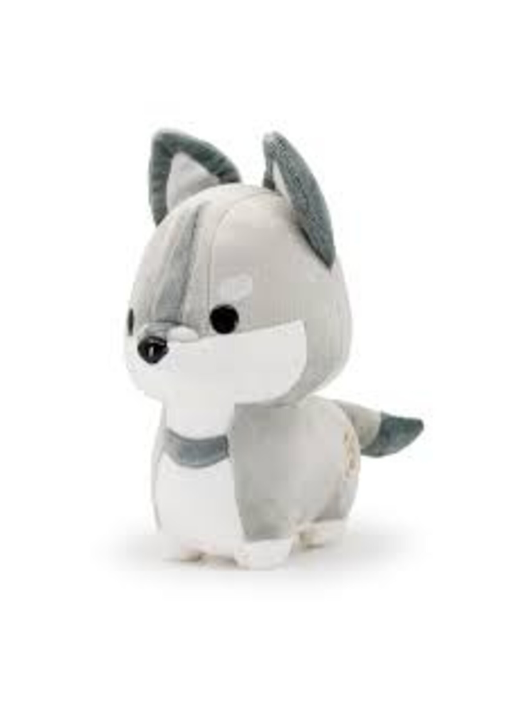 BELLZI PLUSH WOLF WOLFI GRAY