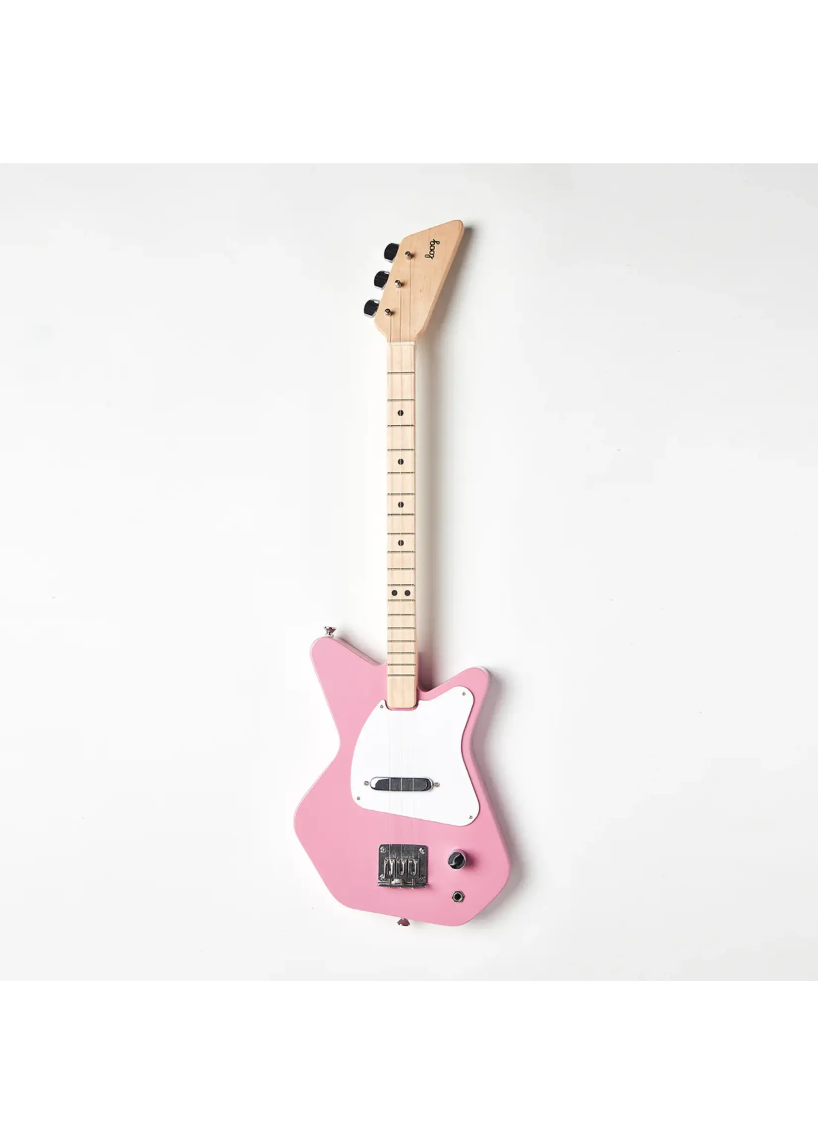 LOOG GUITAR PINK ELECTRIC 6+