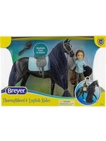 REEVES INTERNATIONAL (BREYER & COLLECTA) BREYER JET & ENGLISH RIDER CHARLOTTE