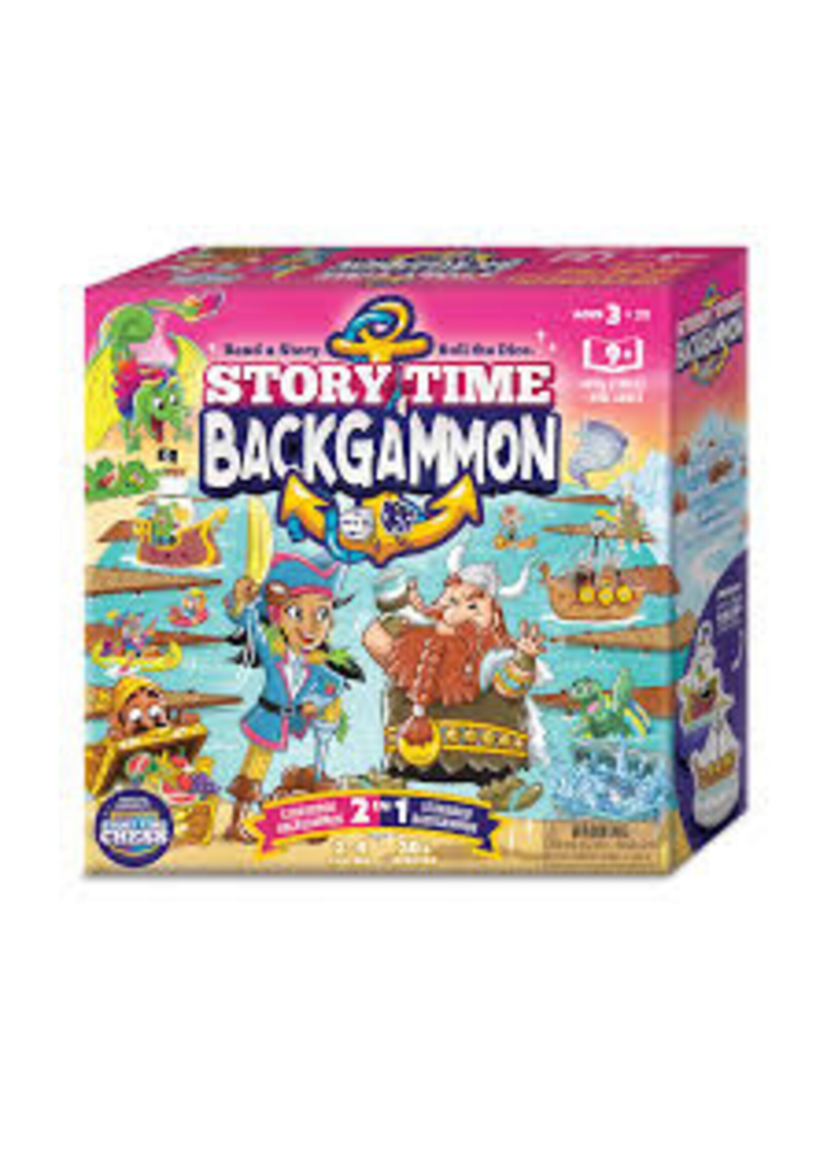 STORY TIME LEARNING STORY TIME BACKGAMMON