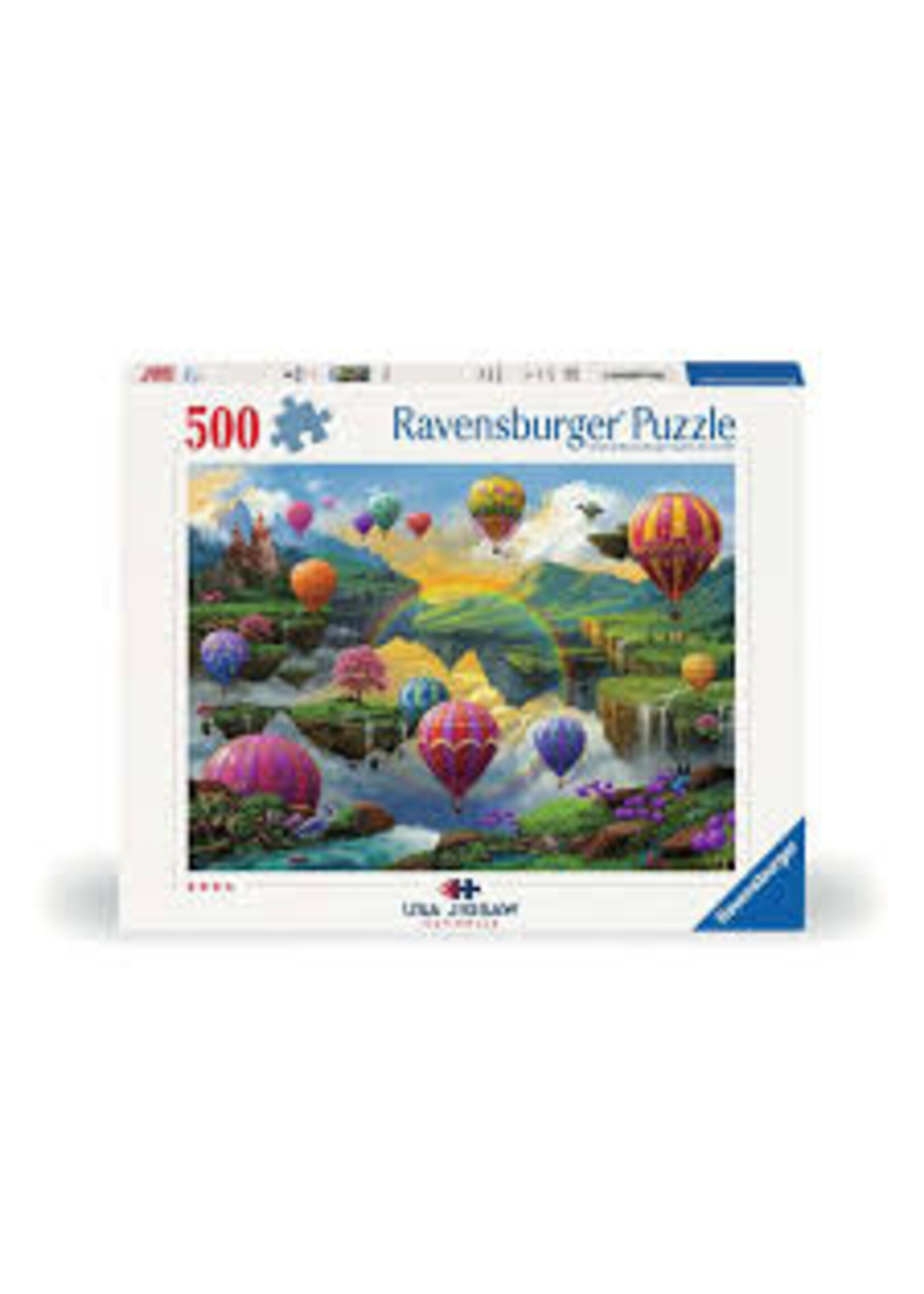 RAVENSBURGER PUZZLE 500 PC AIR BALLOON VALLEY