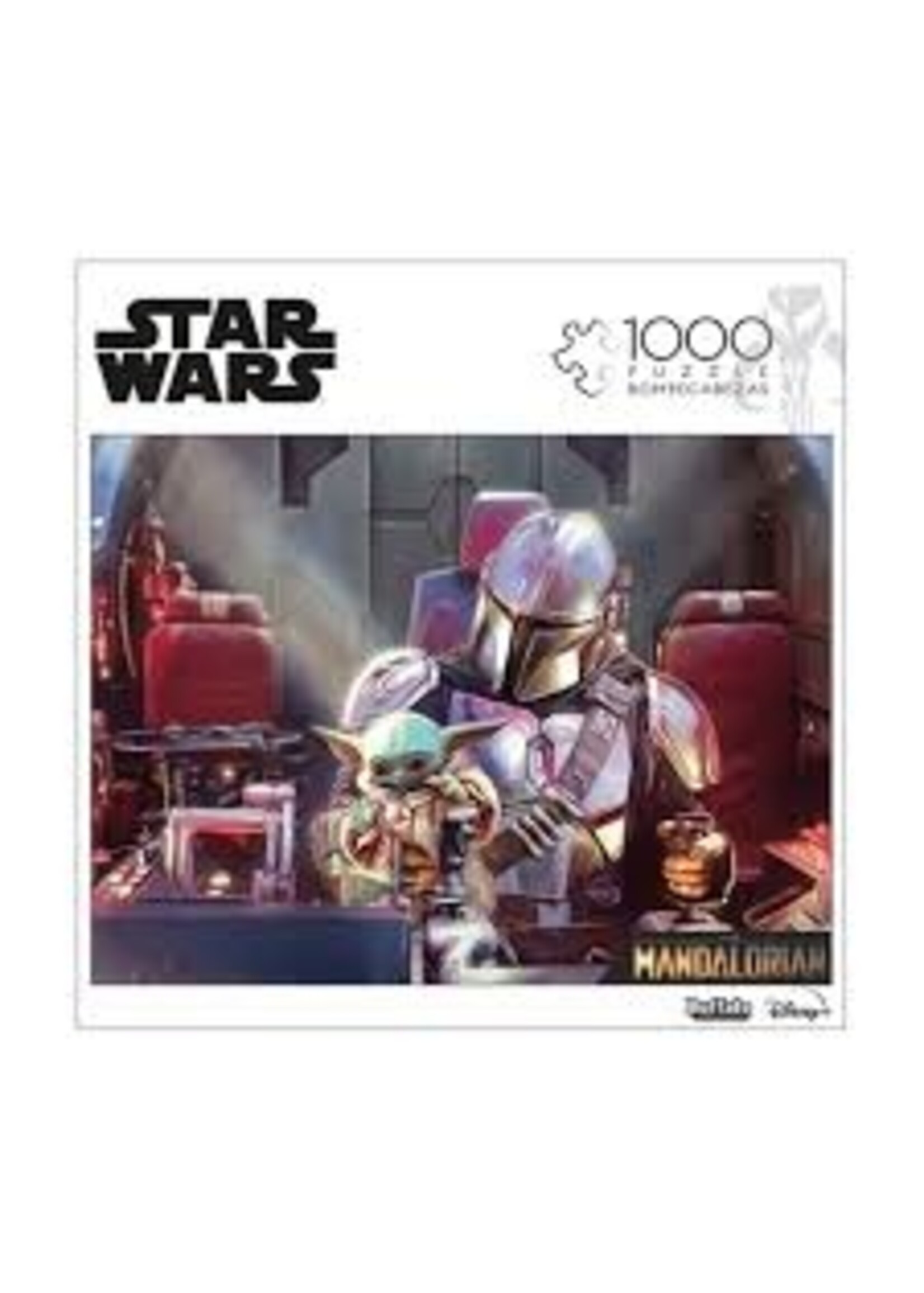 RAVENSBURGER PUZZLE 1000 PC STAR WARS MADALORIAN