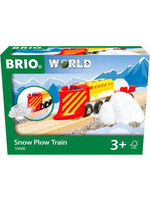 RAVENSBURGER BRIO SNOW PLOW TRAIN