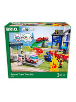 RAVENSBURGER BRIO RESUCE TEAM TRAIN SET