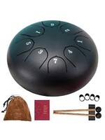 AMAHI AMAHI STEEL TONGUE DRUM 8" BLACK
