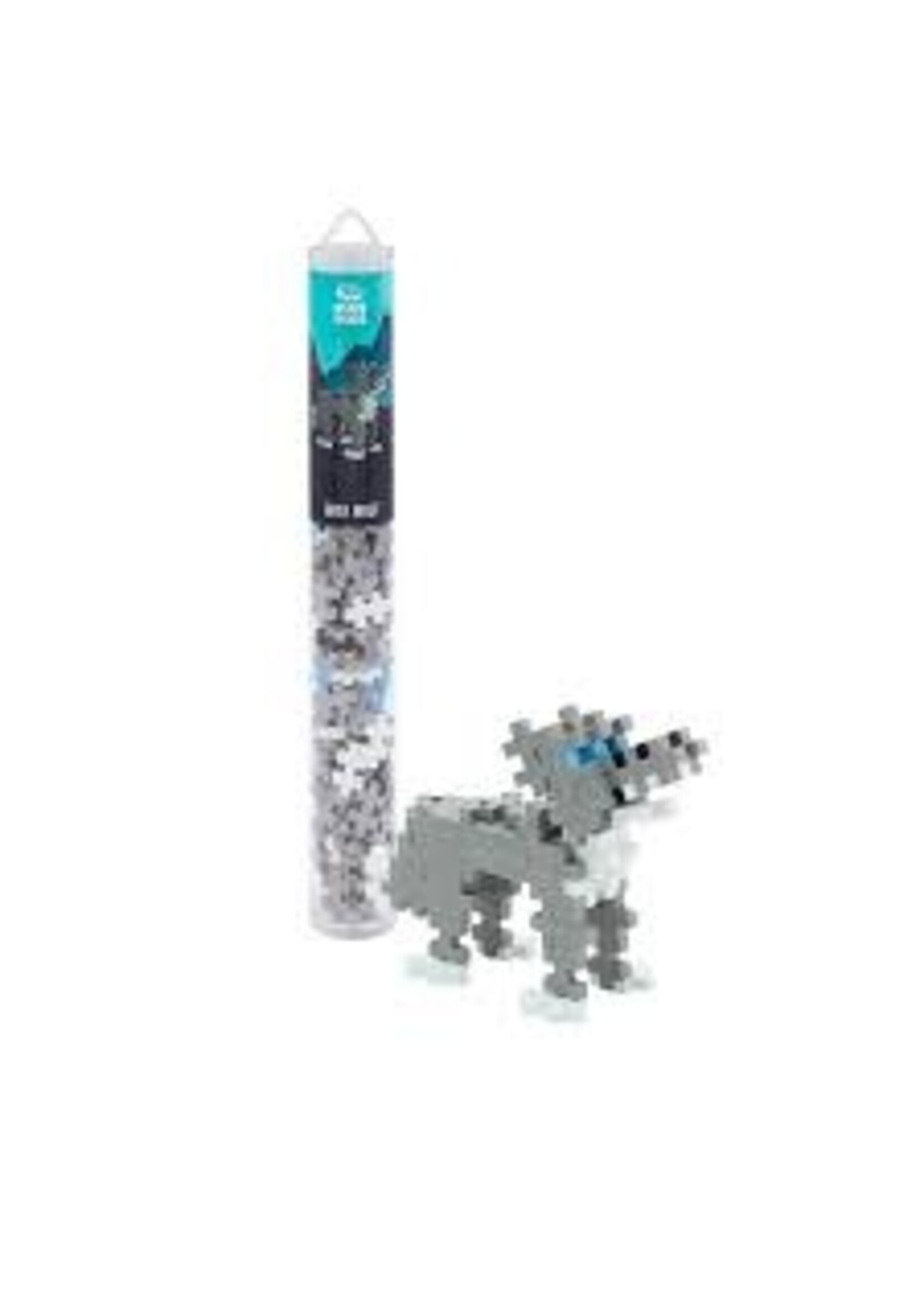 PLUS PLUS GREY WOLF