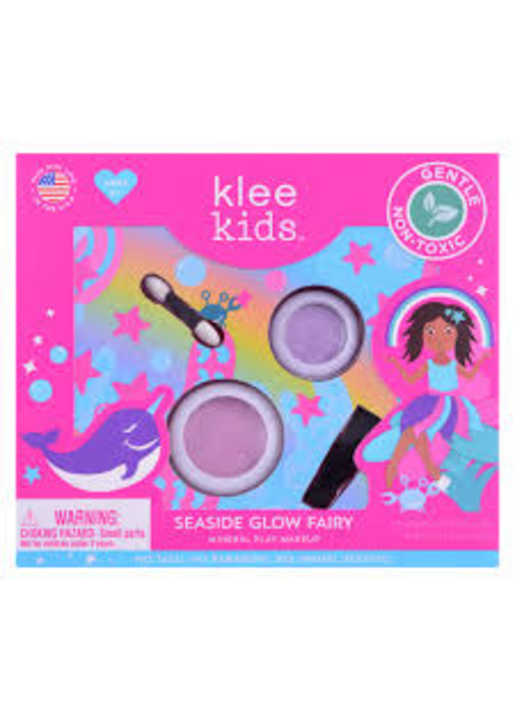KLEE KLEE KIDS SEASIDE GLOW FAIRY MAKEUP SET