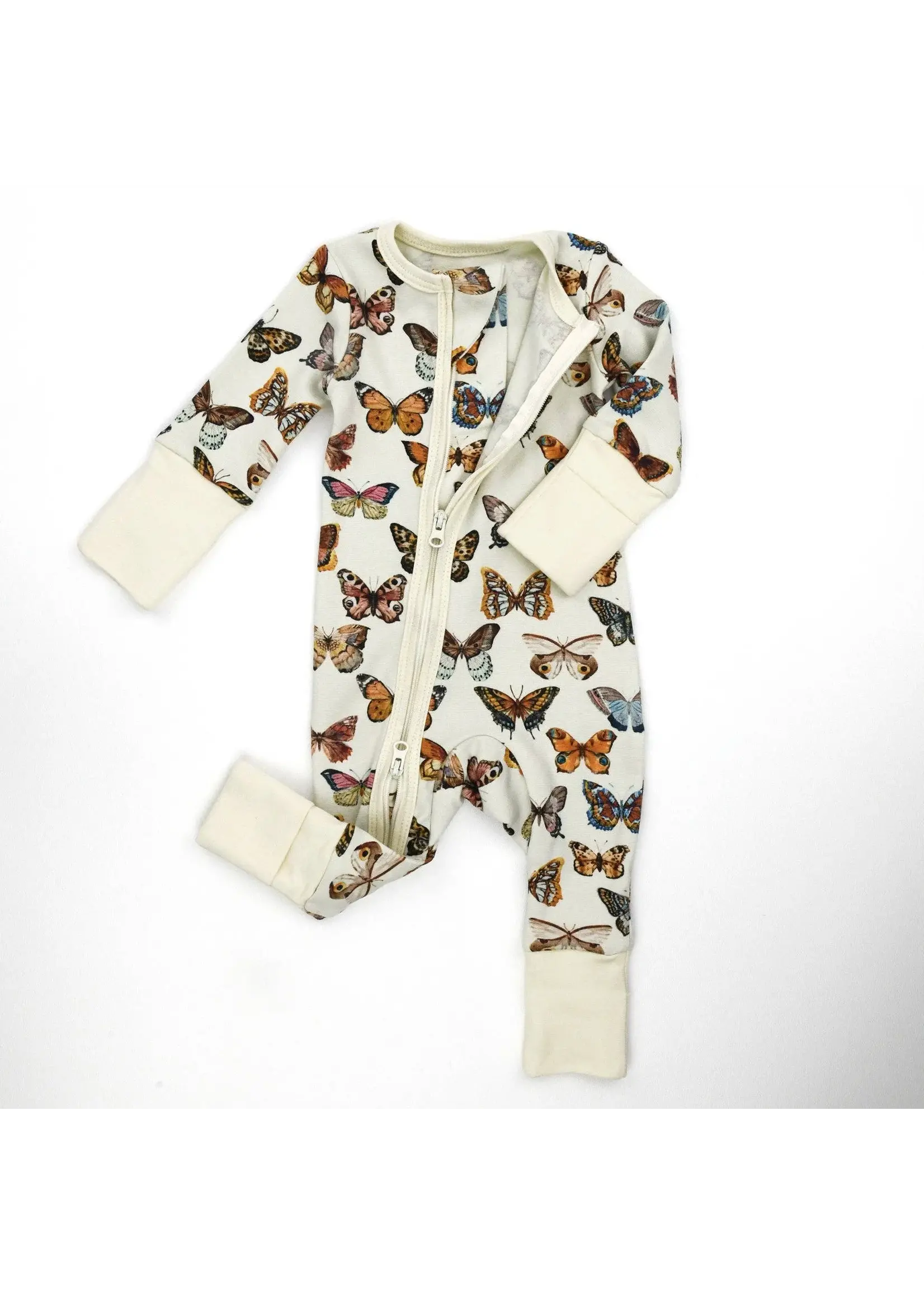 EARTHY BABY PAJAMAS 2-WAY ZIP STELLAR 9-12M