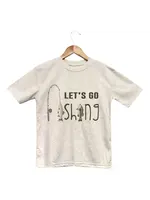 BAREFOOT BABY SHIRT LETS GO FISHING 3T