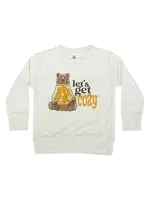 BAREFOOT BABY LONG SLEEVE LET'S GET COZY BEAR 3T