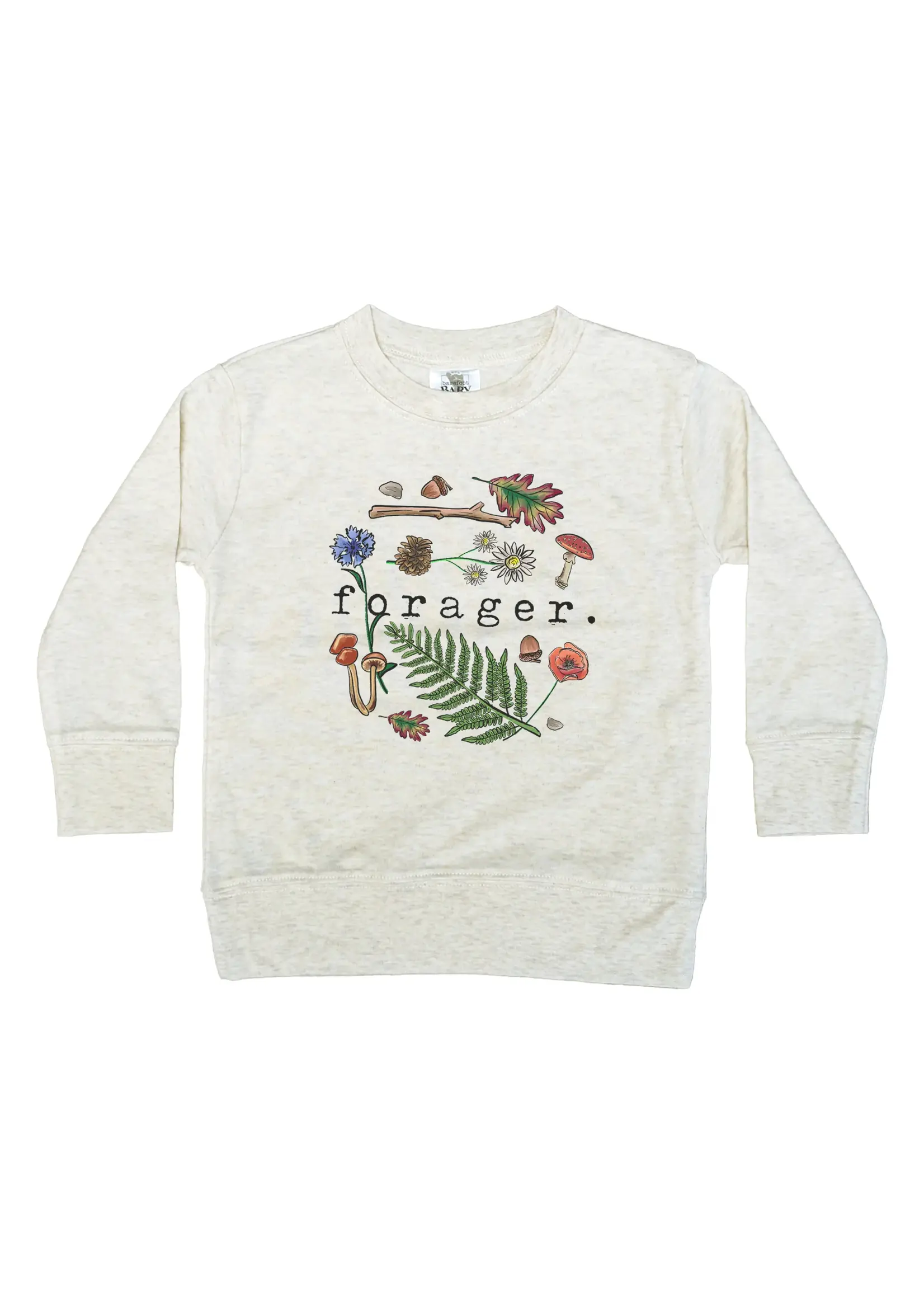 BAREFOOT BABY LONG SLEEVE FORAGER 2T