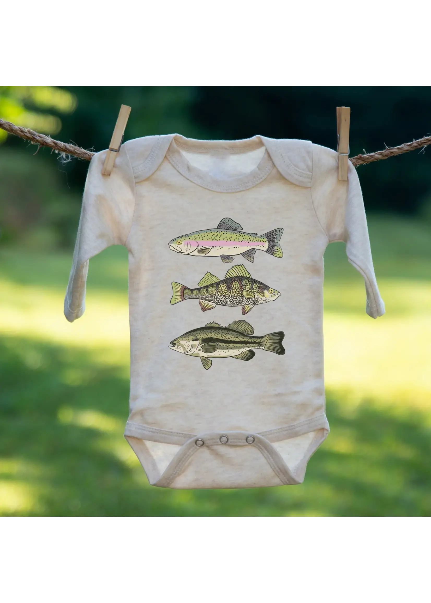 BAREFOOT BABY BABY CLOTHES FISH 3-6M