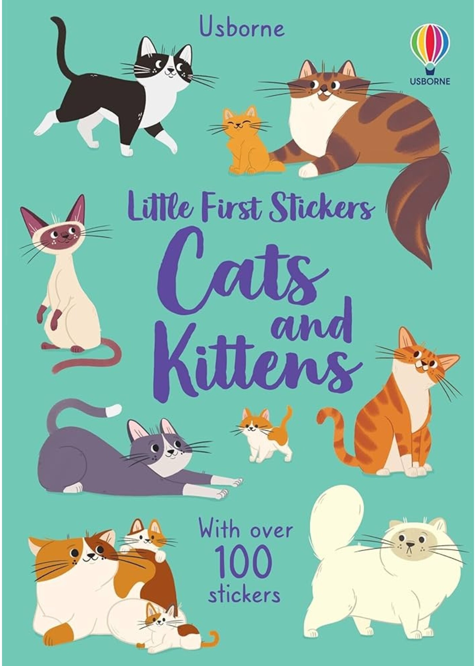 HARPER COLLINS BOOK LITTLE FIRST STICKERS CATS AND KITTENS