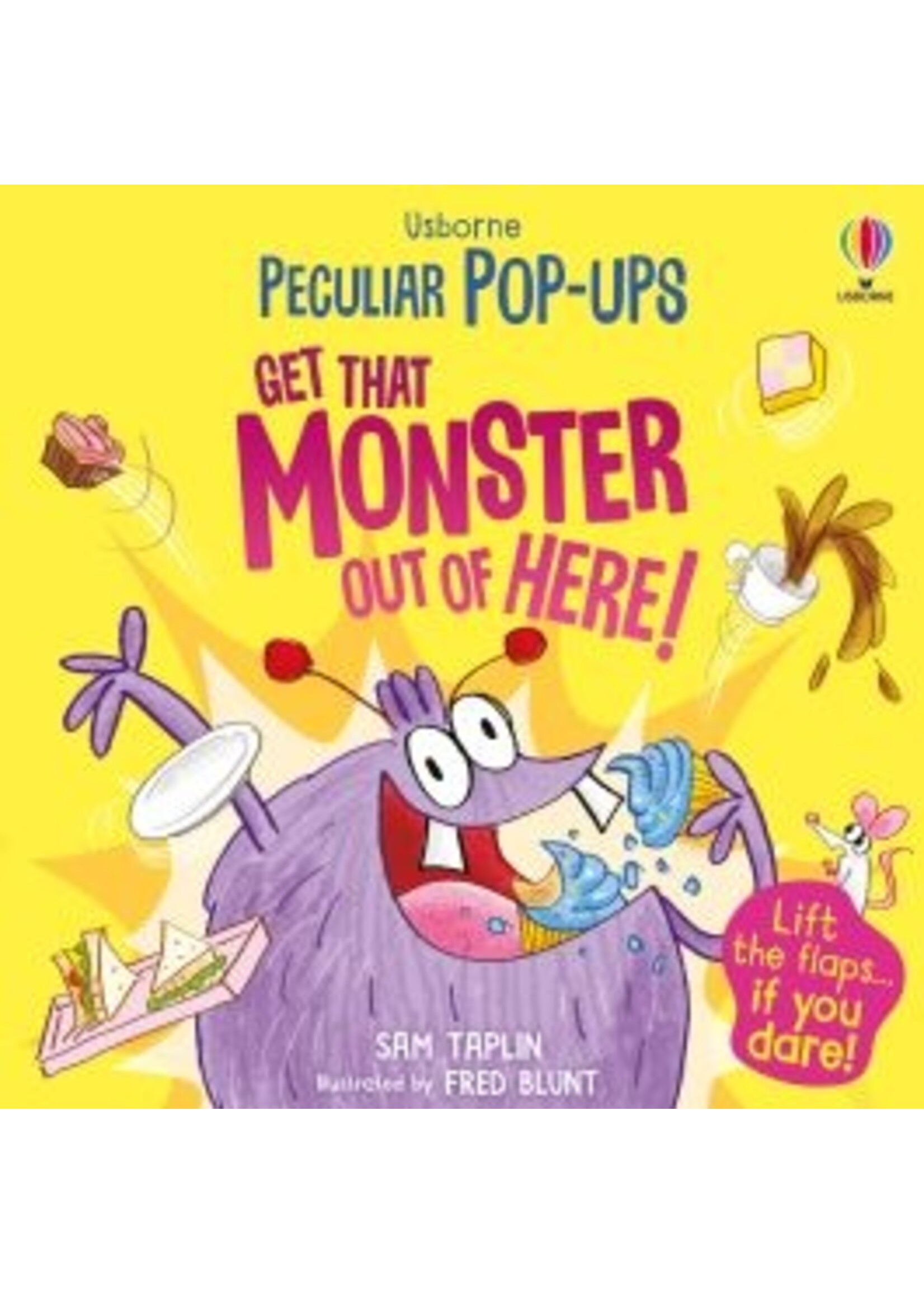 HARPER COLLINS BOOK GET THAT MONSTER OUT OF HERE