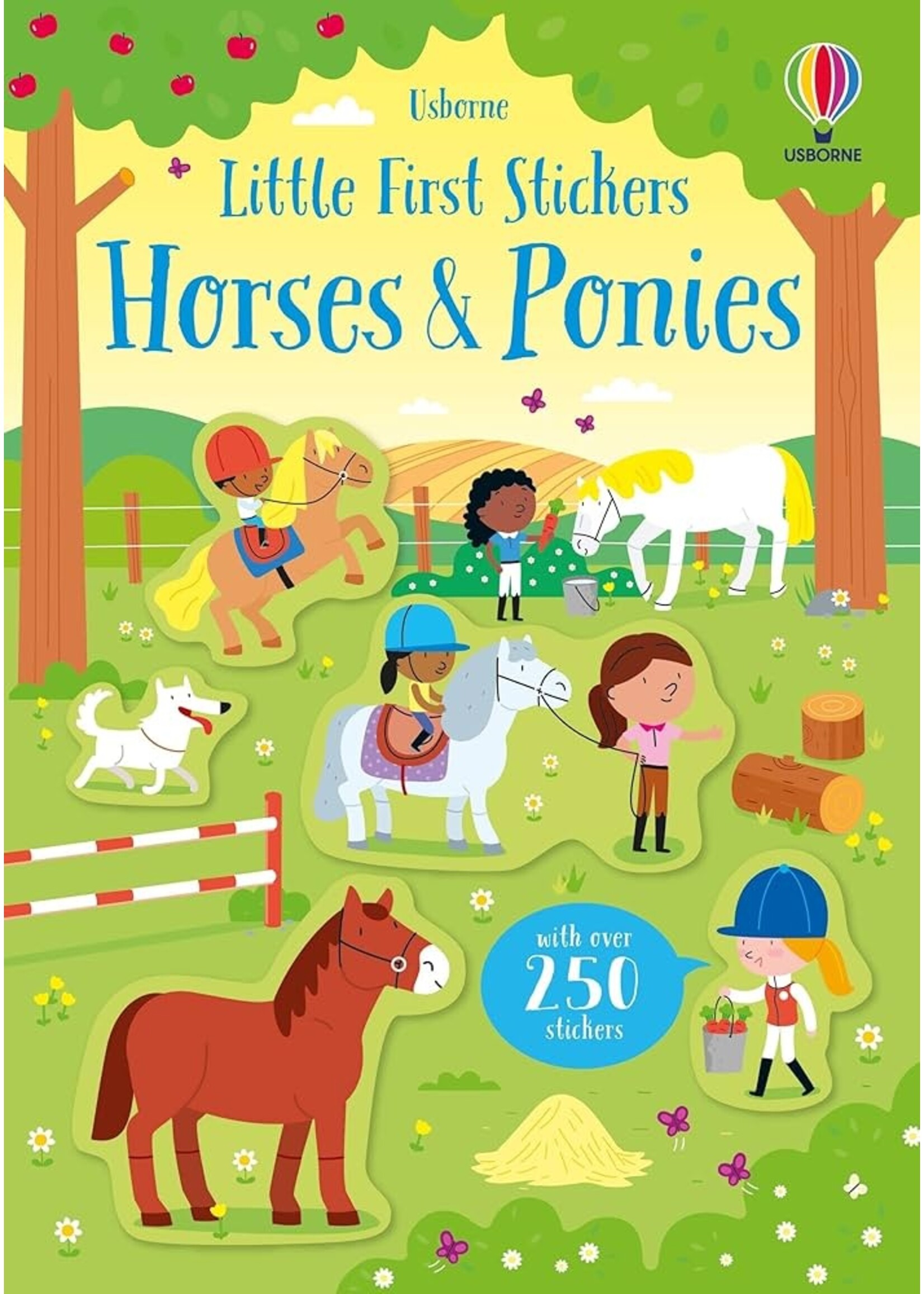 HARPER COLLINS BOOK HORSES AND PONIES STICKERS