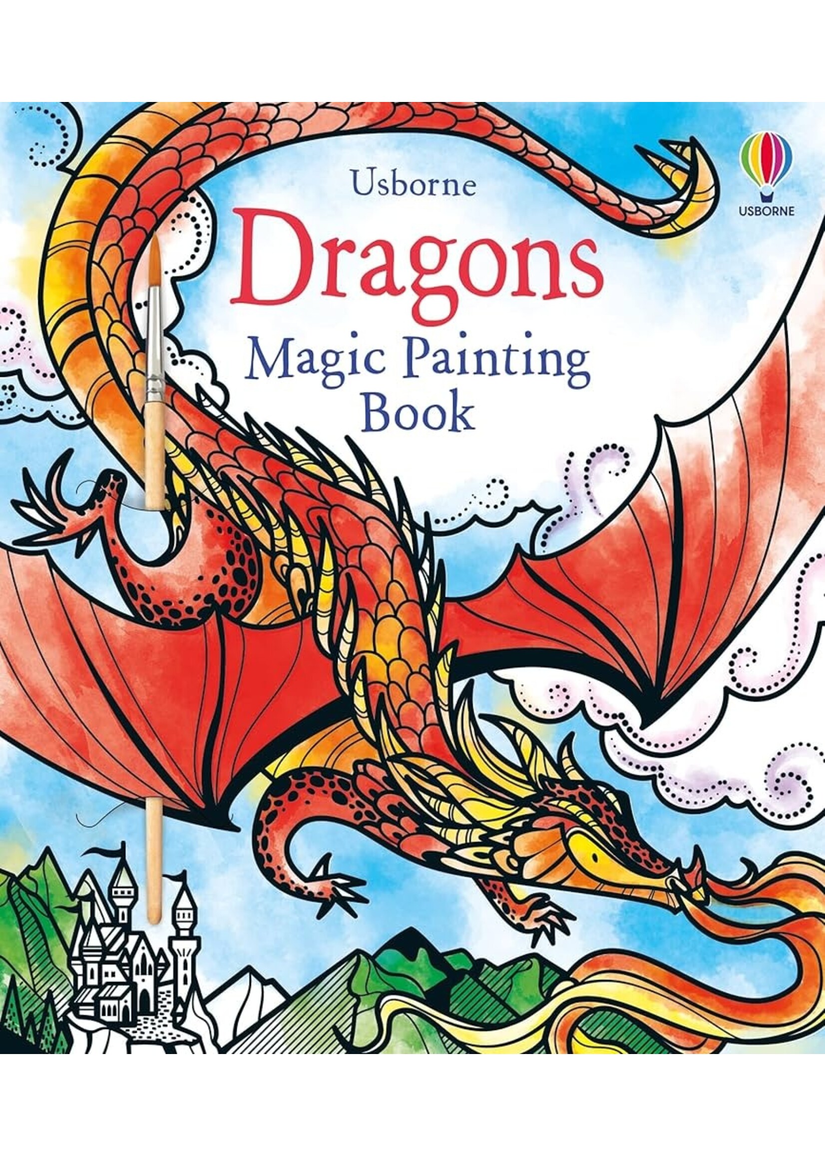 HARPER COLLINS BOOK MAGIC PAINTING DRAGONS