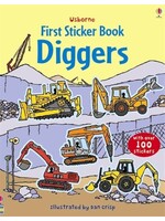 BOOK FIRST STICKER BOOK DIGGERS