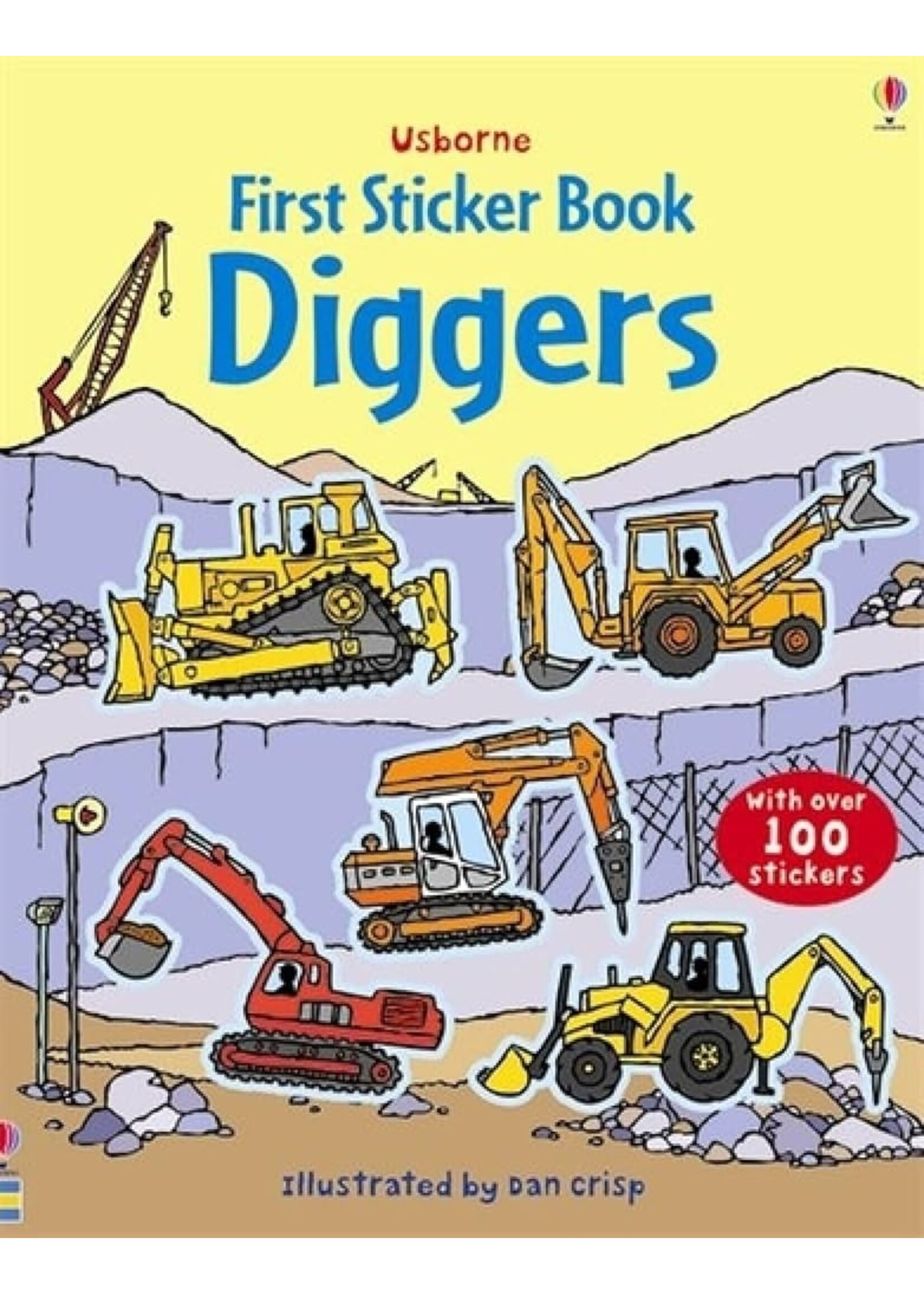 BOOK FIRST STICKER BOOK DIGGERS
