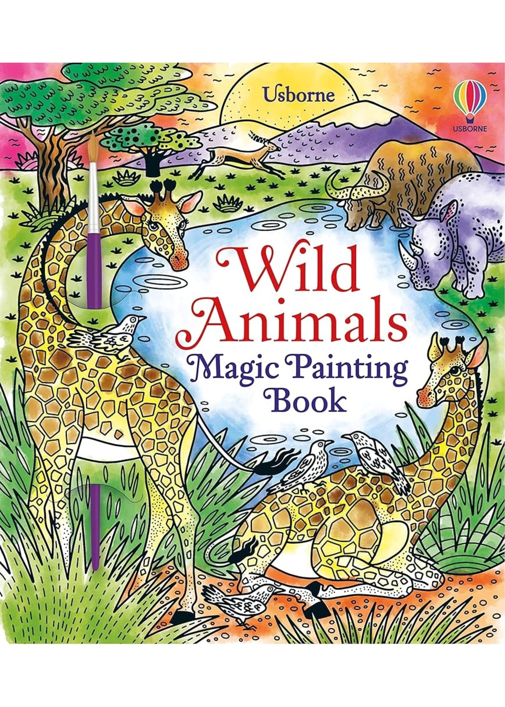 HARPER COLLINS BOOK MAGIC PAINTING WILD ANIMALS