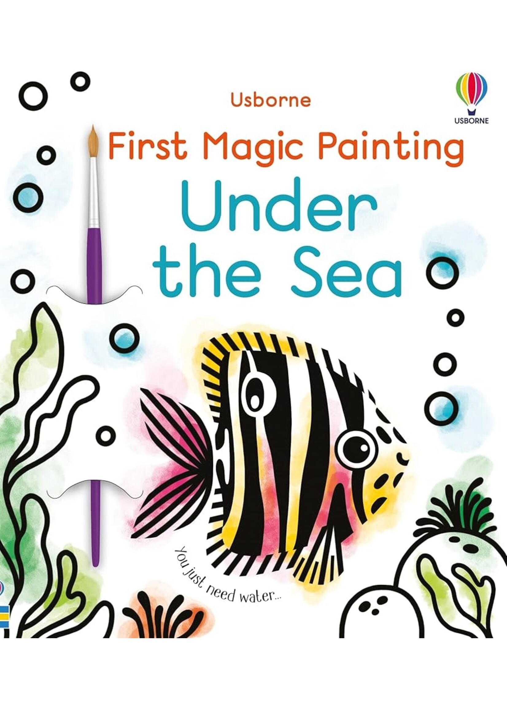 HARPER COLLINS BOOK FIRST MAGIC PAINTING UNDER THE SEA