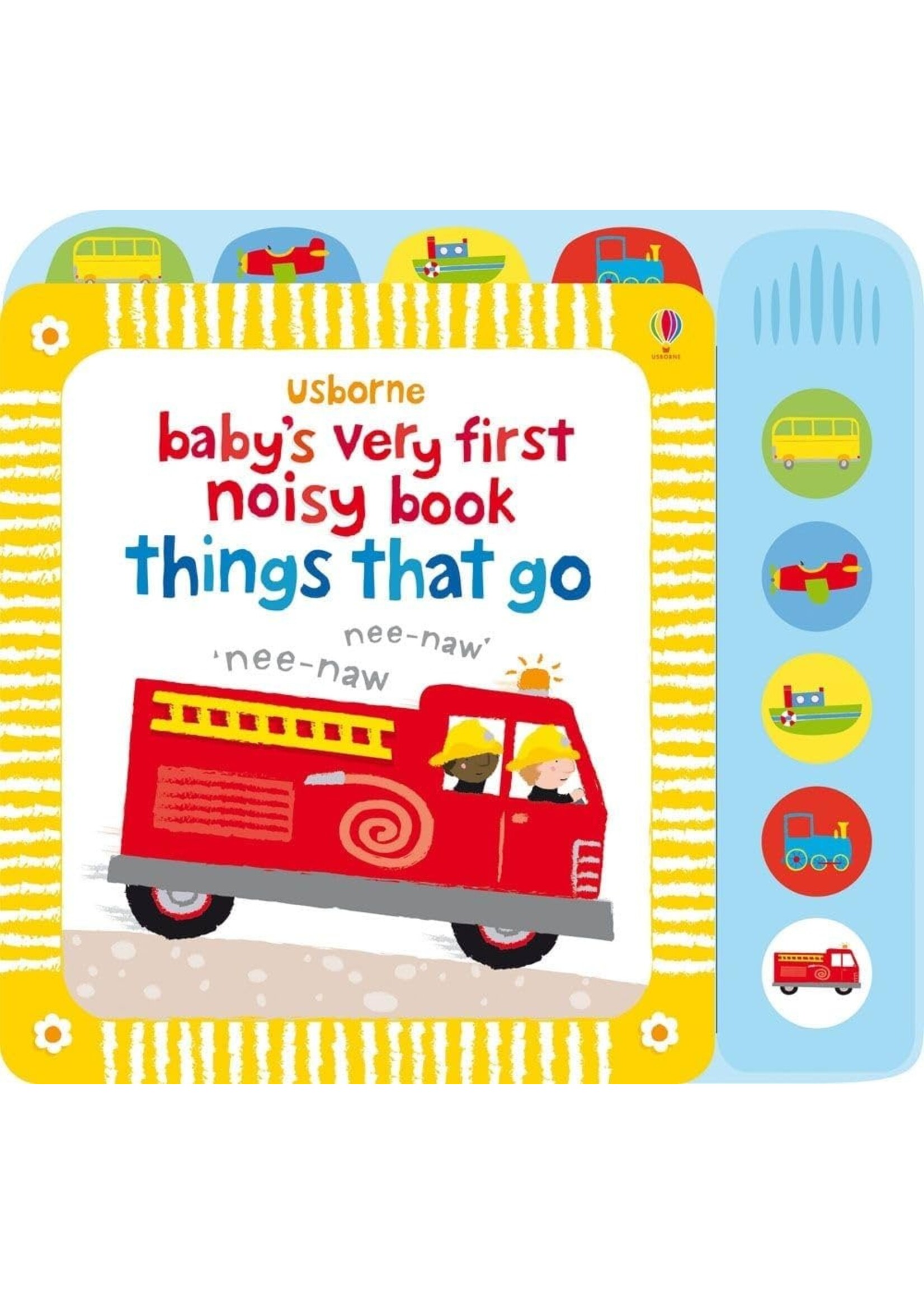 HARPER COLLINS BOOK BABY'S VERY FIRST NOISY BOOK THINGS THAT GO