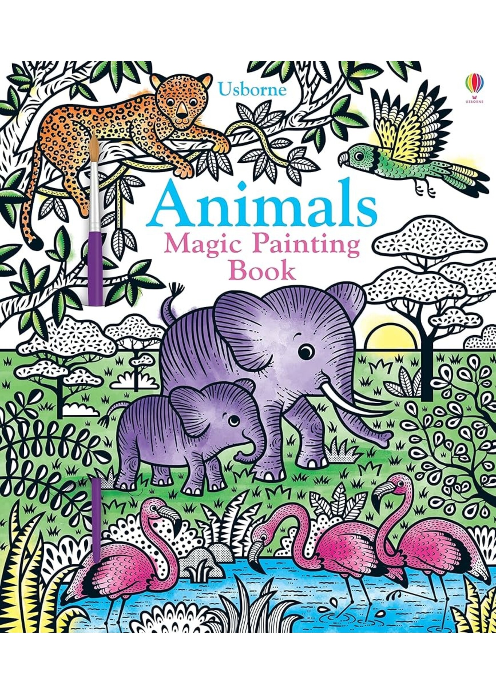 HARPER COLLINS BOOK MAGIC PAINTING ANIMALS