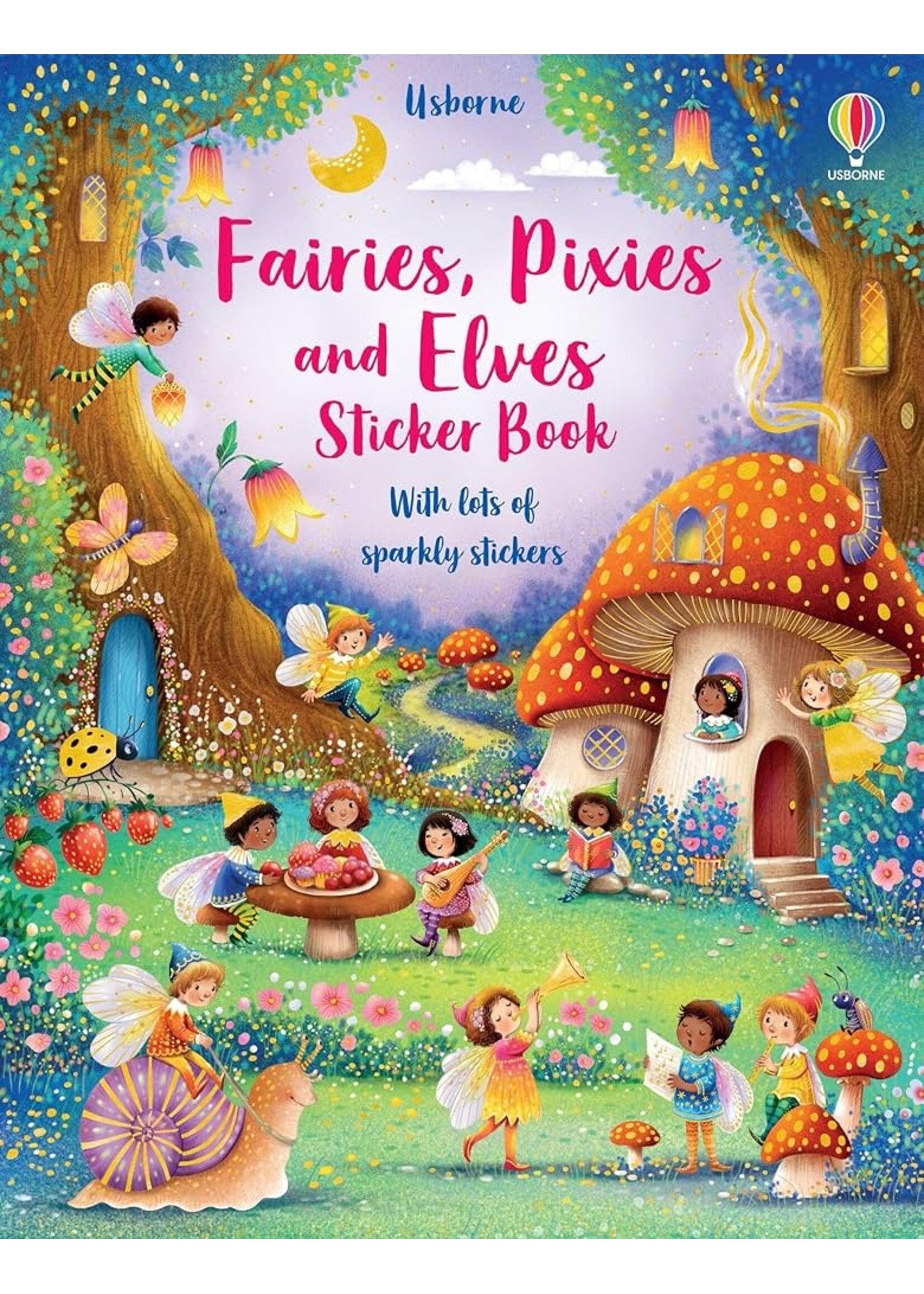 HARPER COLLINS BOOK STICKERS FAIRIES PIXIES AND ELVES