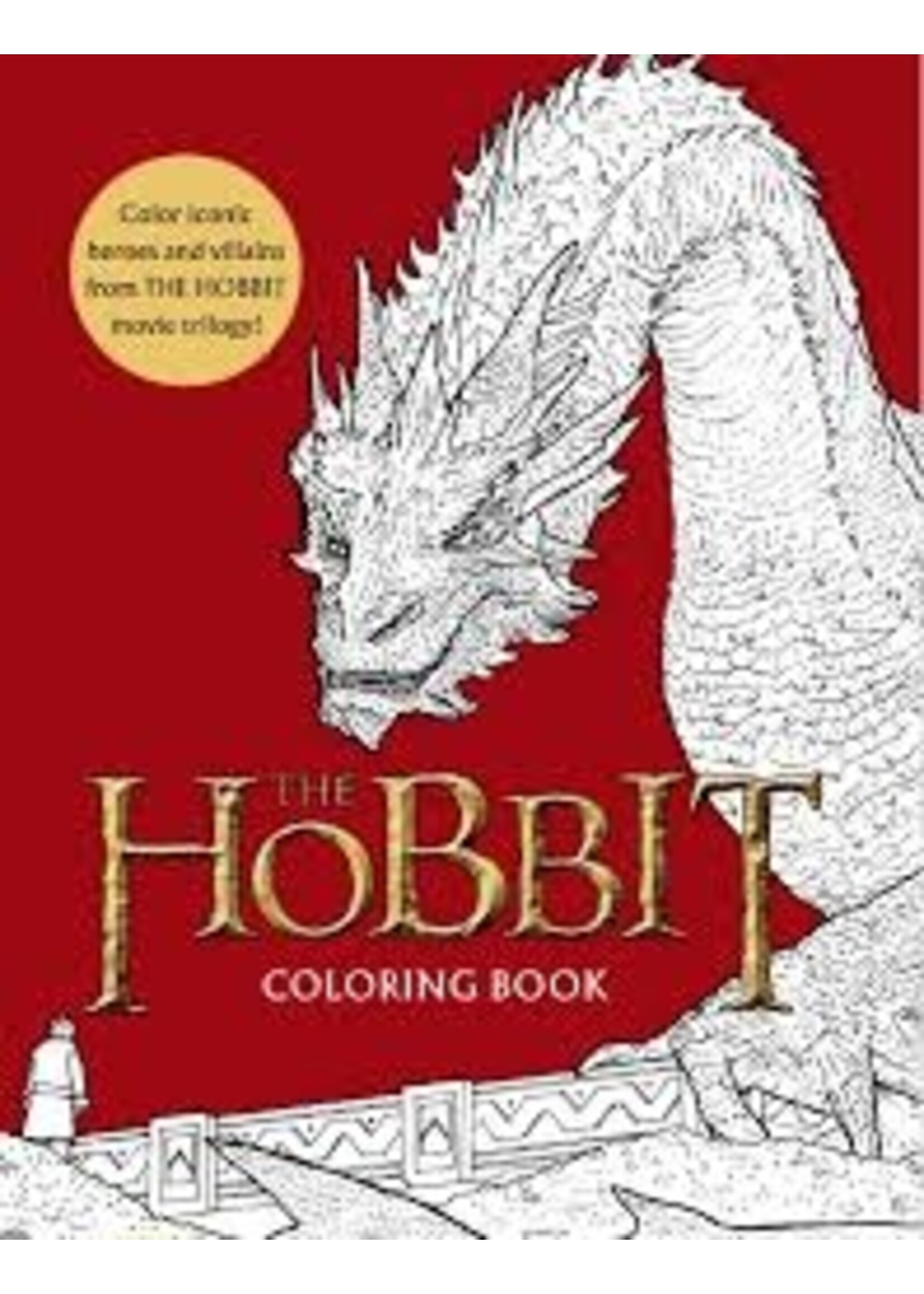 HARPER COLLINS BOOK THE HOBBIT COLORING