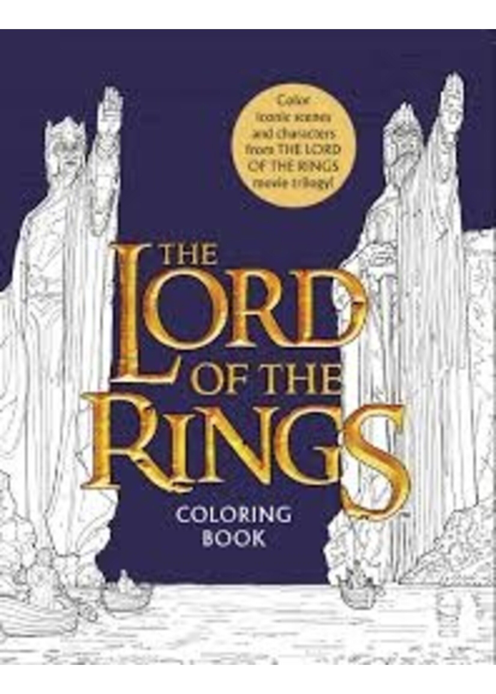 HARPER COLLINS BOOK THE LORD OF THE RINGS COLORING