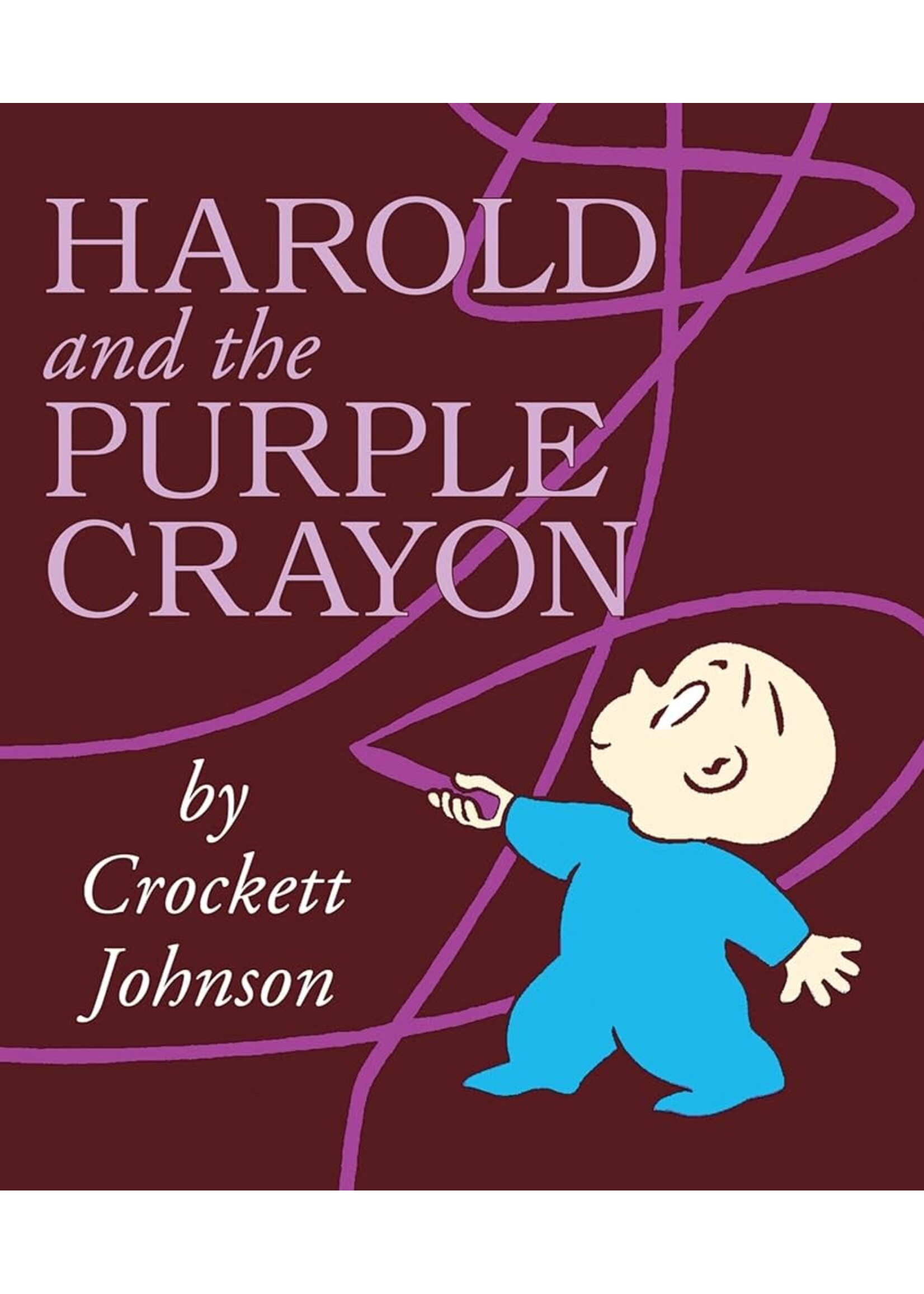 HARPER COLLINS BOOK HAROLD AND THE PURPLE CRAYON