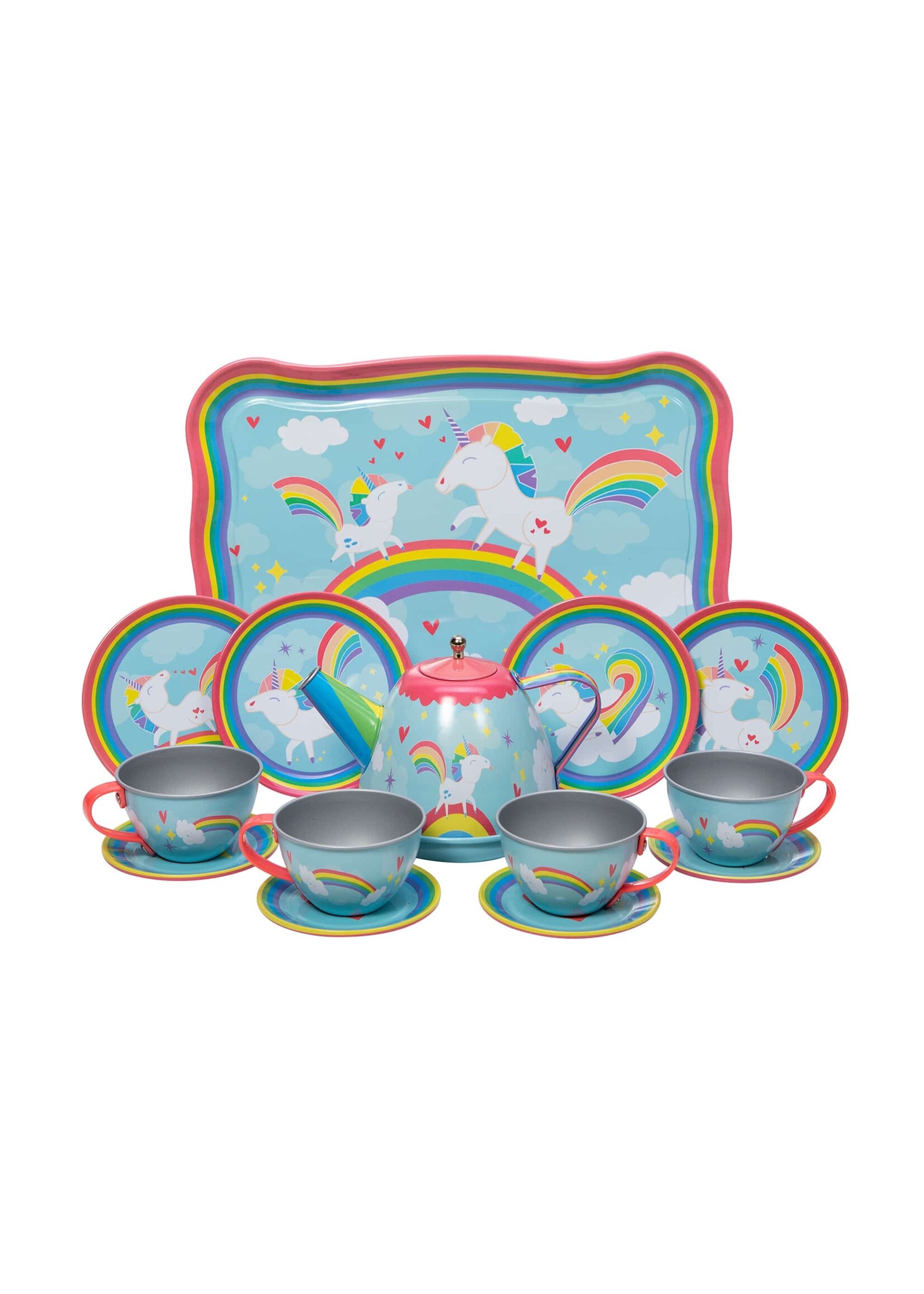 SCHYLLING SC UNICORN TIN TEA SET