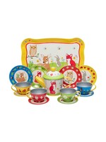 SCHYLLING SC FOREST FRIENDS TIN TEA SET