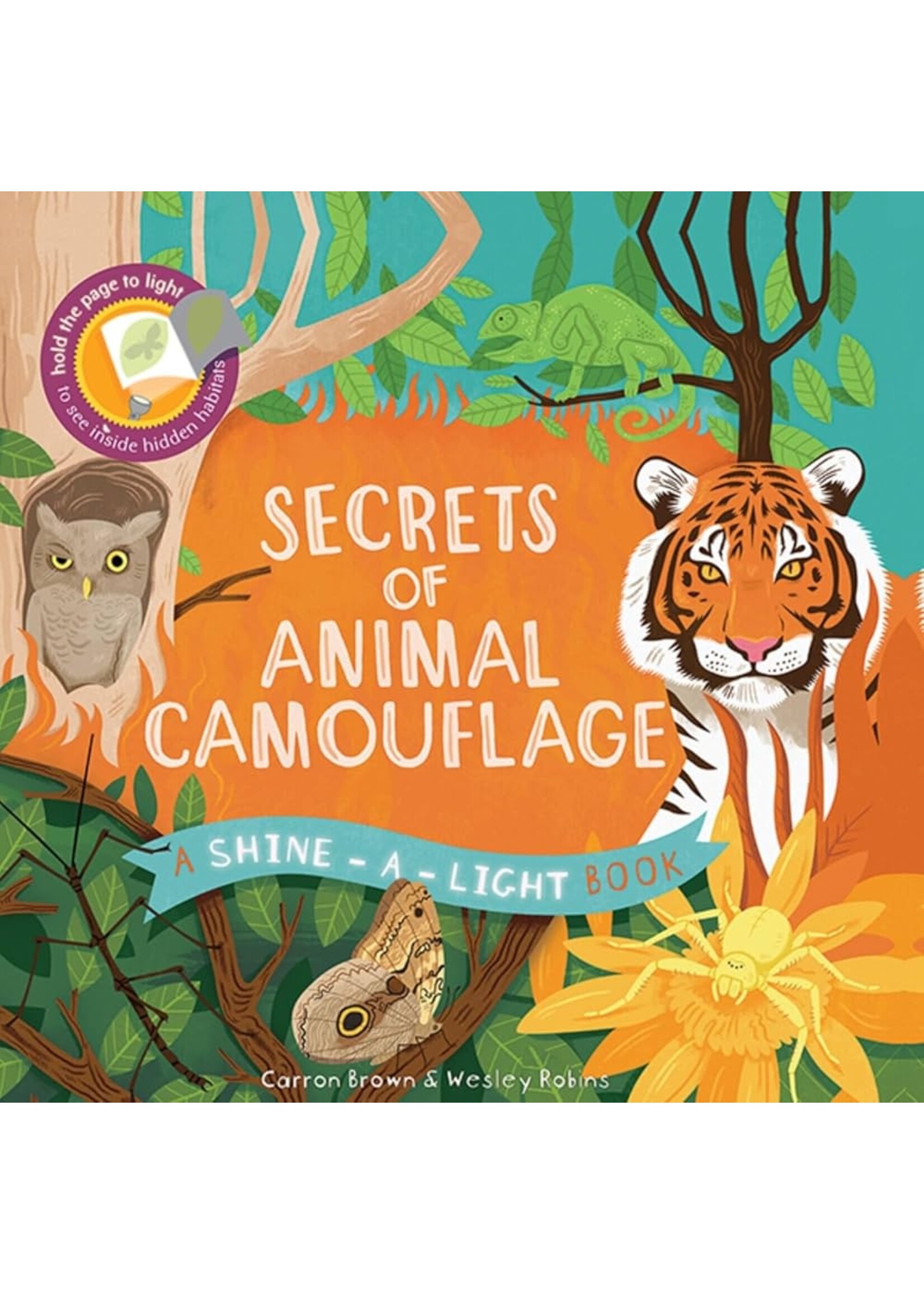 BOOK SHINE A LIGHT SECRETS OF ANIMAL CAMOUFLAGE