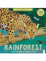 BOOK RAINFOREST STICKER BY NUMBER