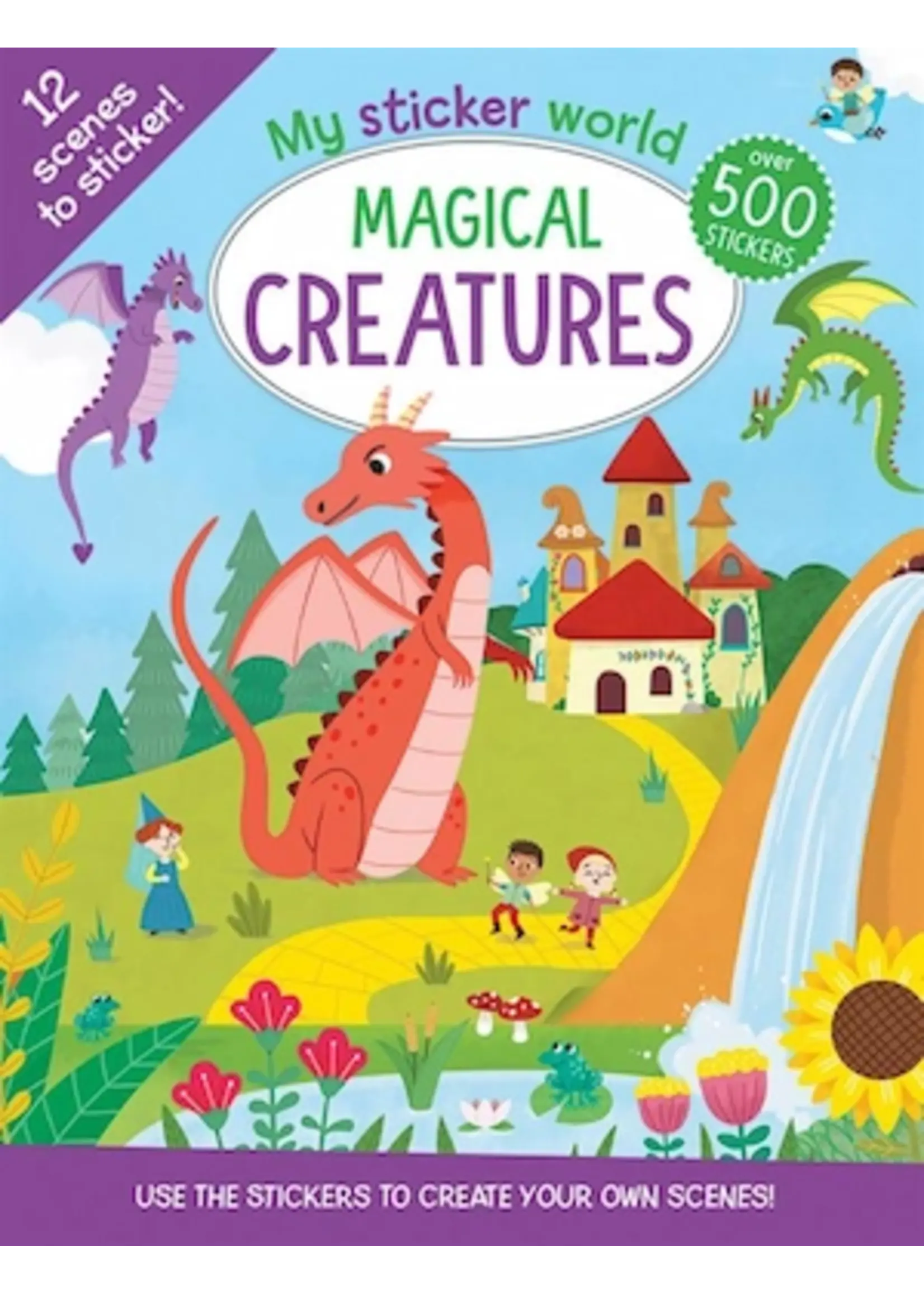 BOOK MY STICKER WORLD MAGICAL CREATURES