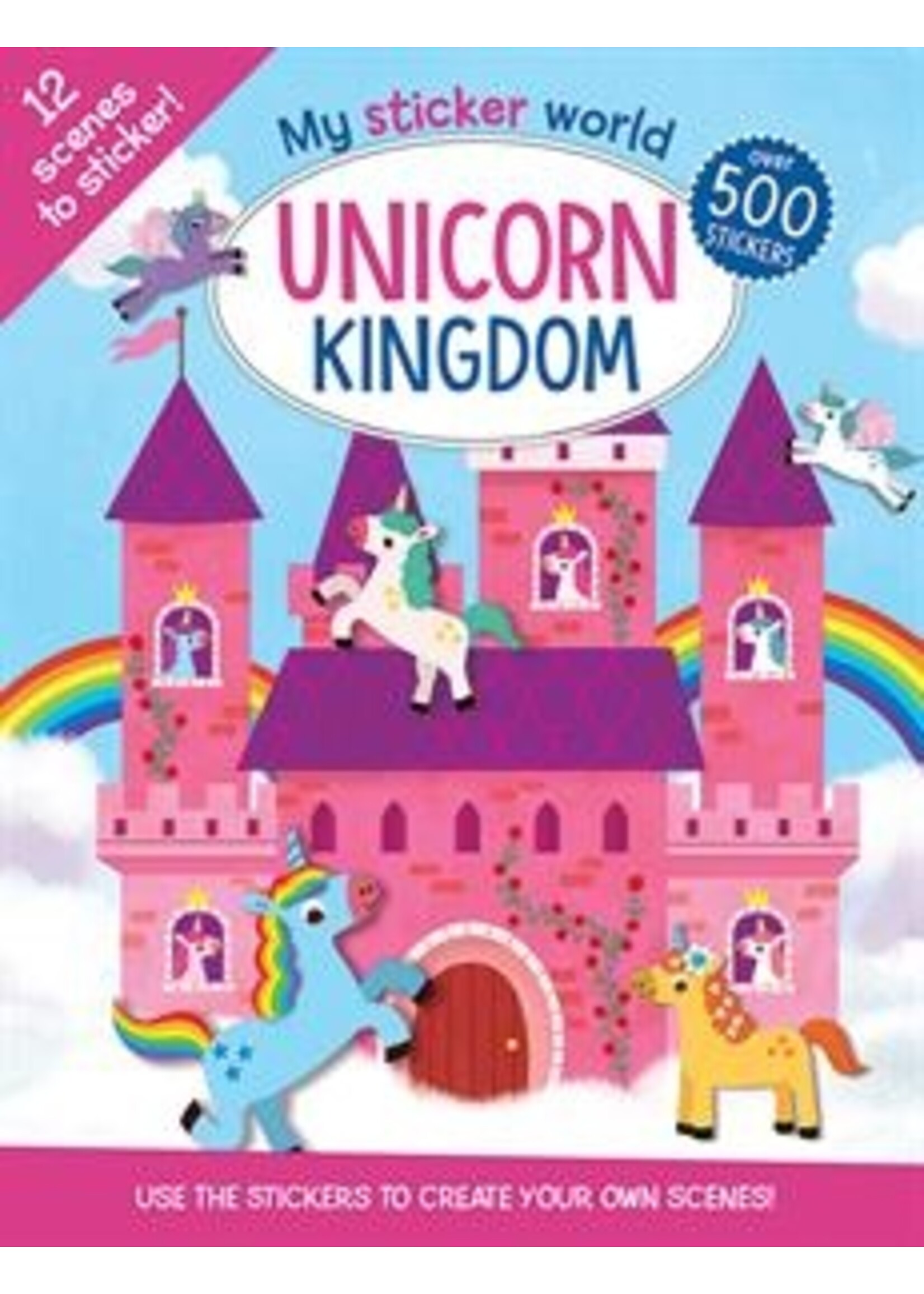 BOOK MY STICKER WORLD UNICORN KINGDOM