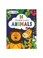 BOOK STAINED GLASS ANIMALS