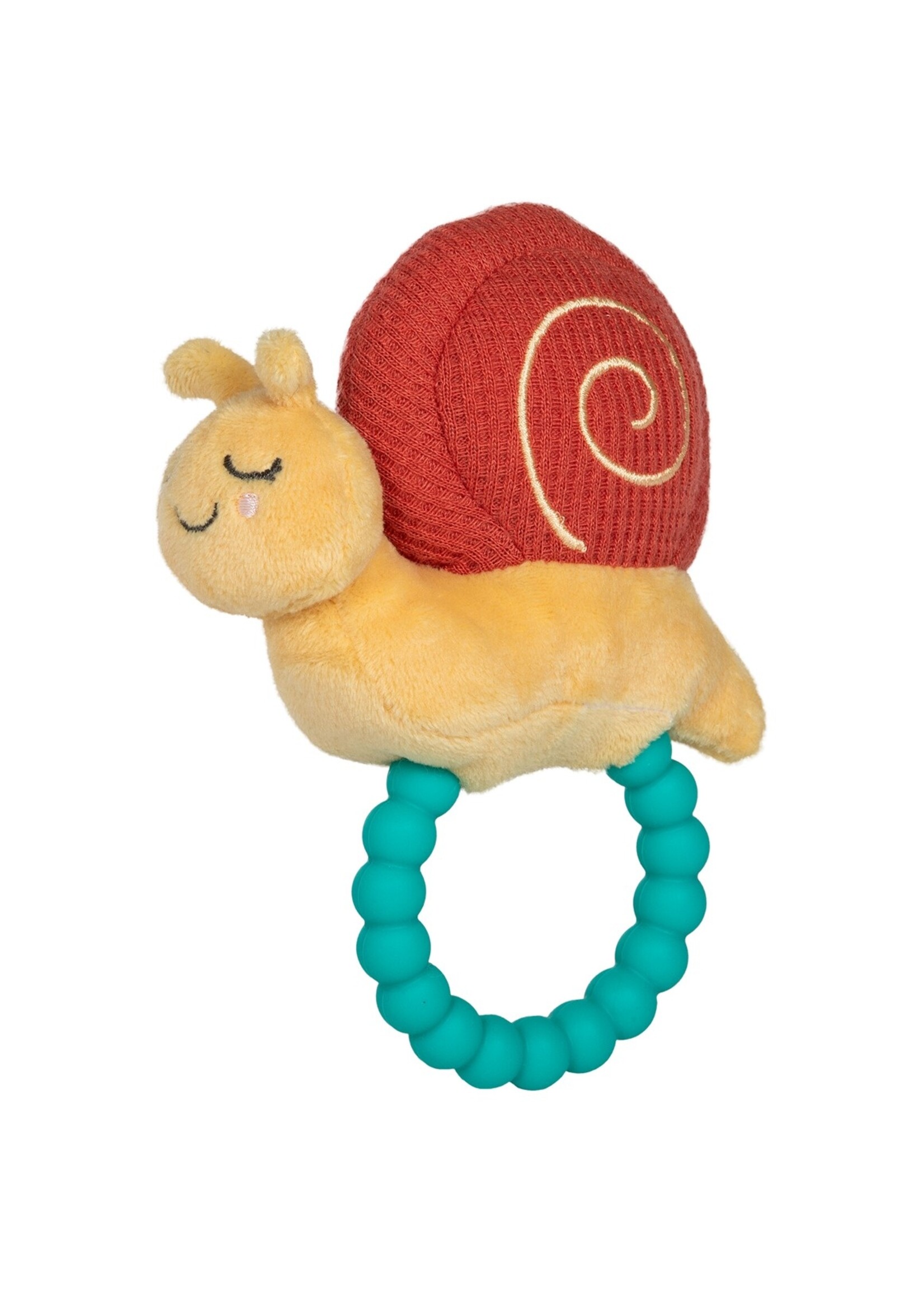 MARY MEYER SKIPPY SNAIL TEETHER RATTLE