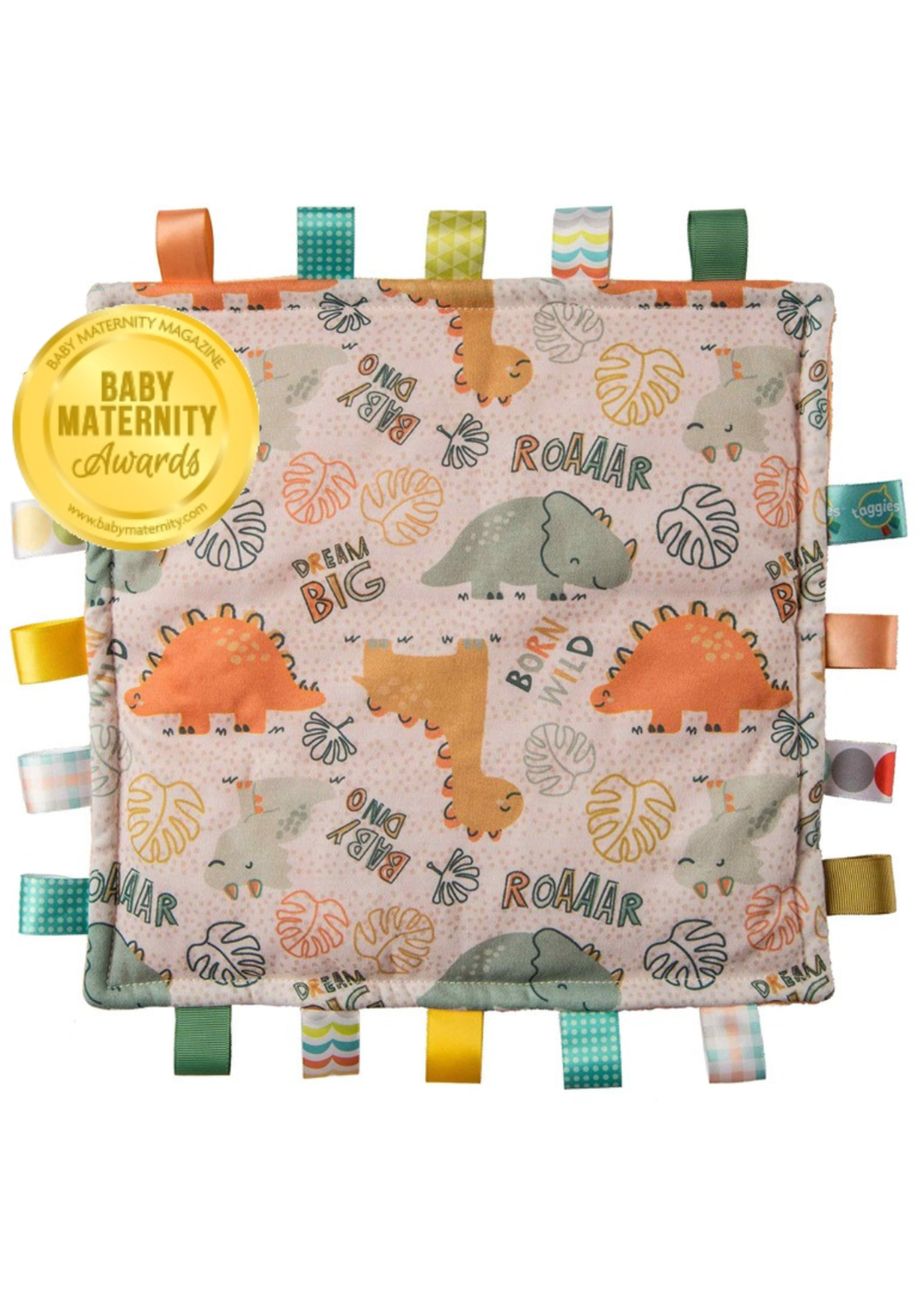 MARY MEYER TAGGIES ORIGINAL COMFY DINOSAUR