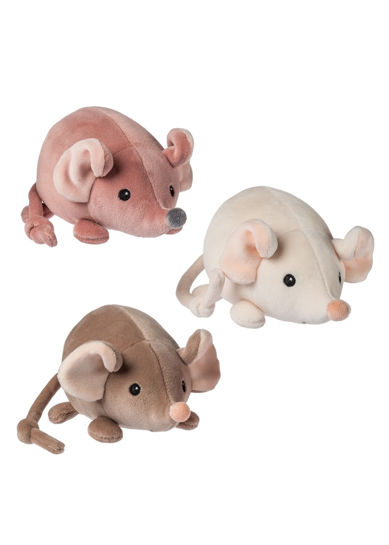 MARY MEYER PLUSH SMOOTHEEZ MICE ASST