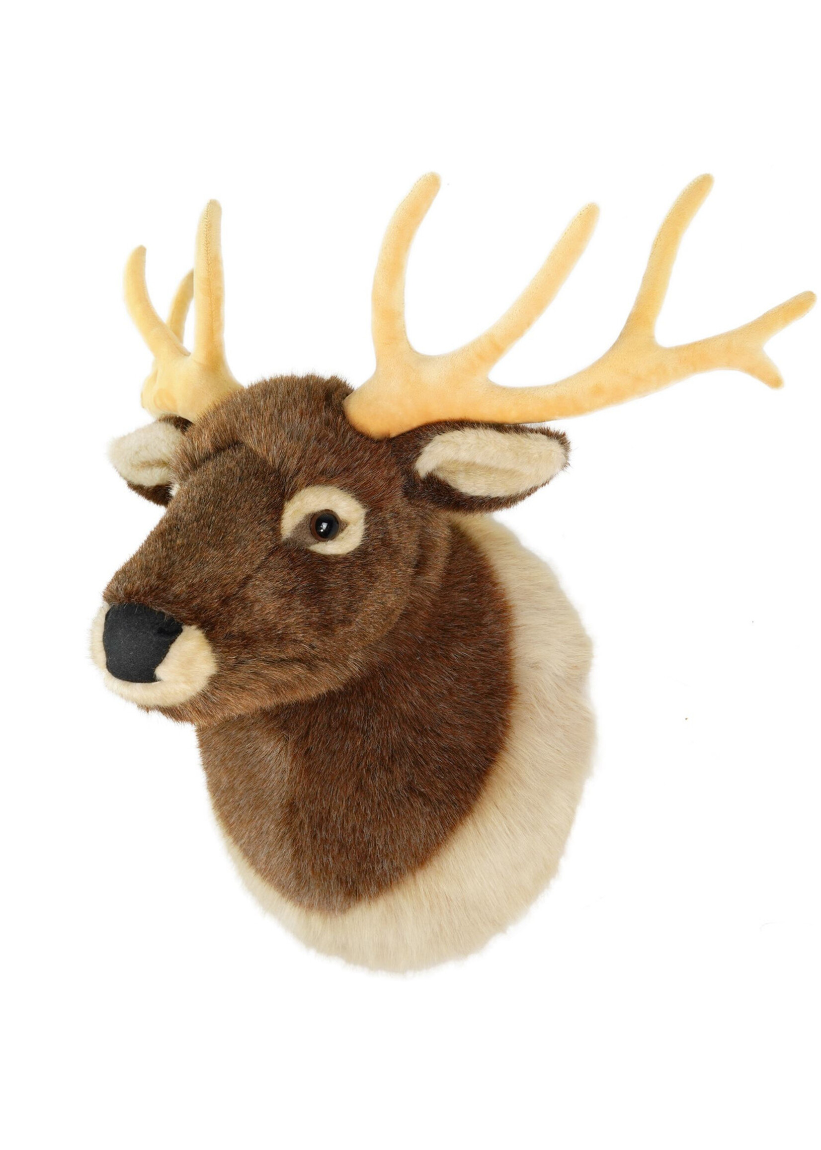 VIAHART LLC PLUSH ELK HEAD EVANDER