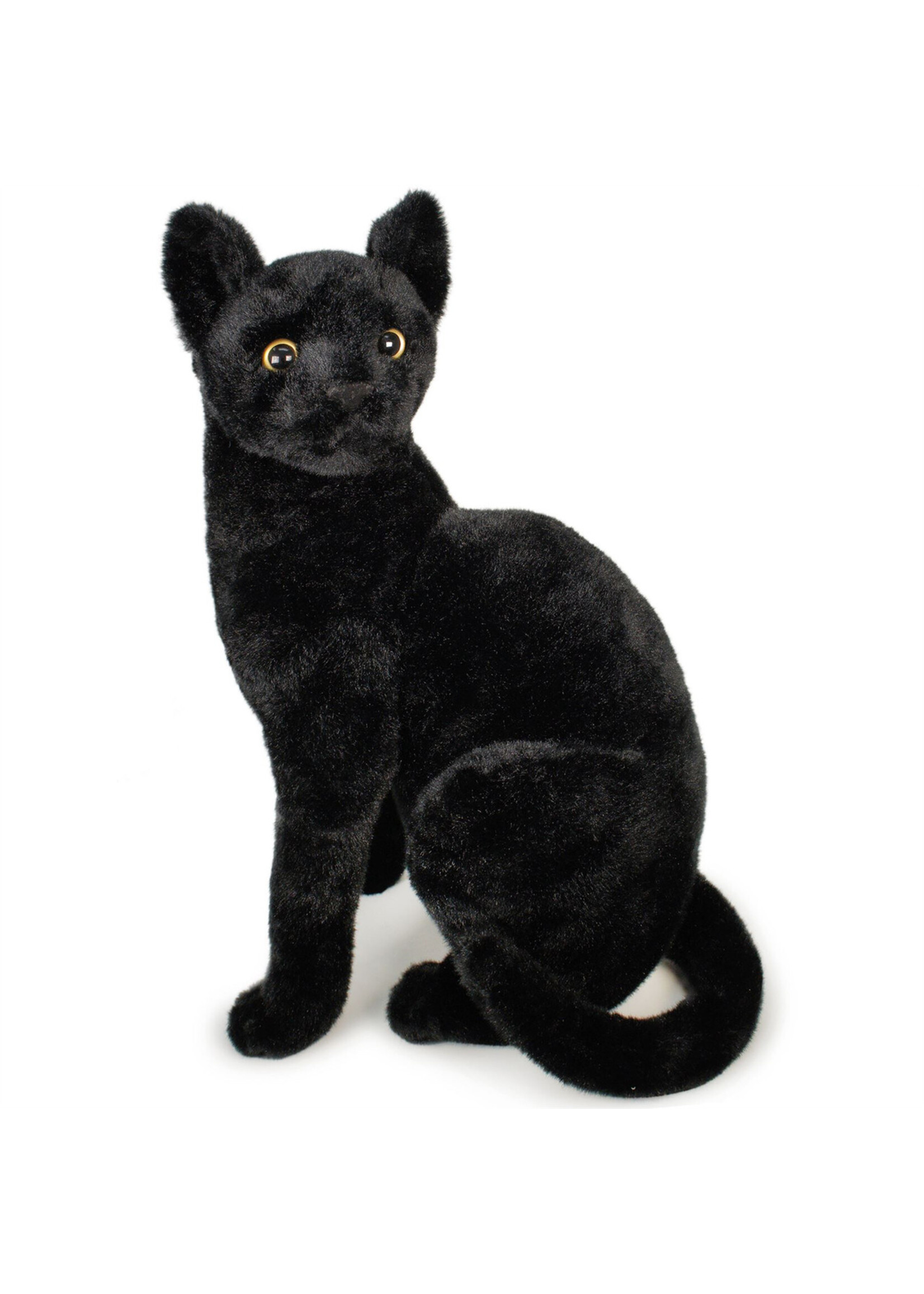 VIAHART LLC PLUSH BLACK CAT BOONE