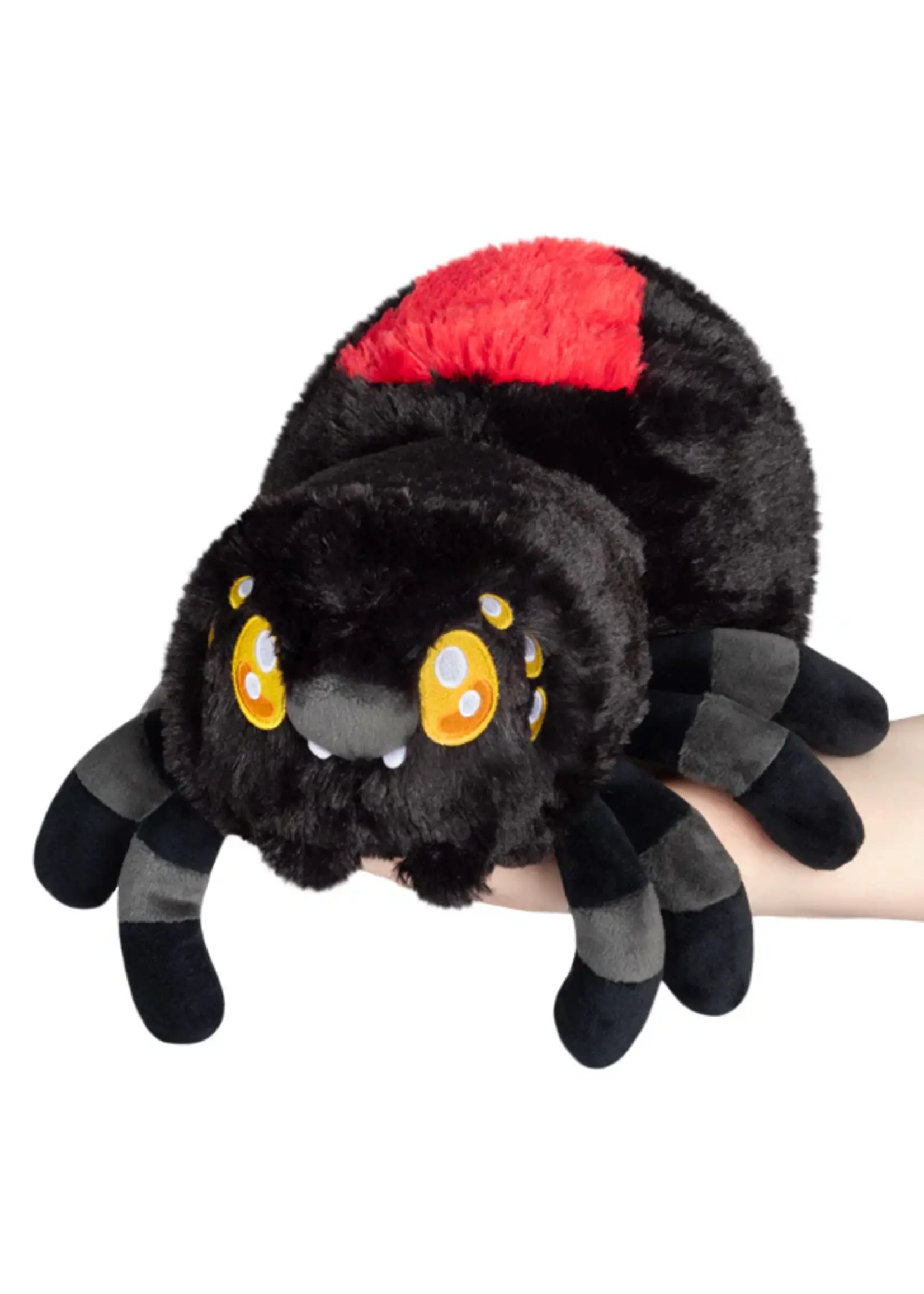 PLUSH SQUISHABLE  MINI BLACK WIDOW