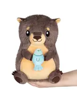 PLUSH SQUISHABLE MINI RIVER OTTER