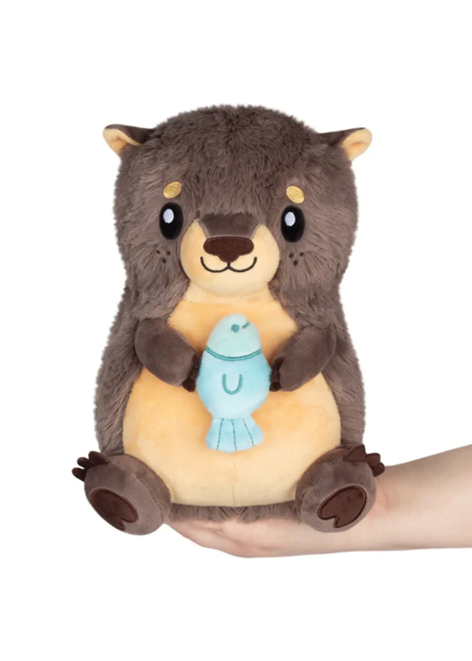 PLUSH SQUISHABLE MINI RIVER OTTER