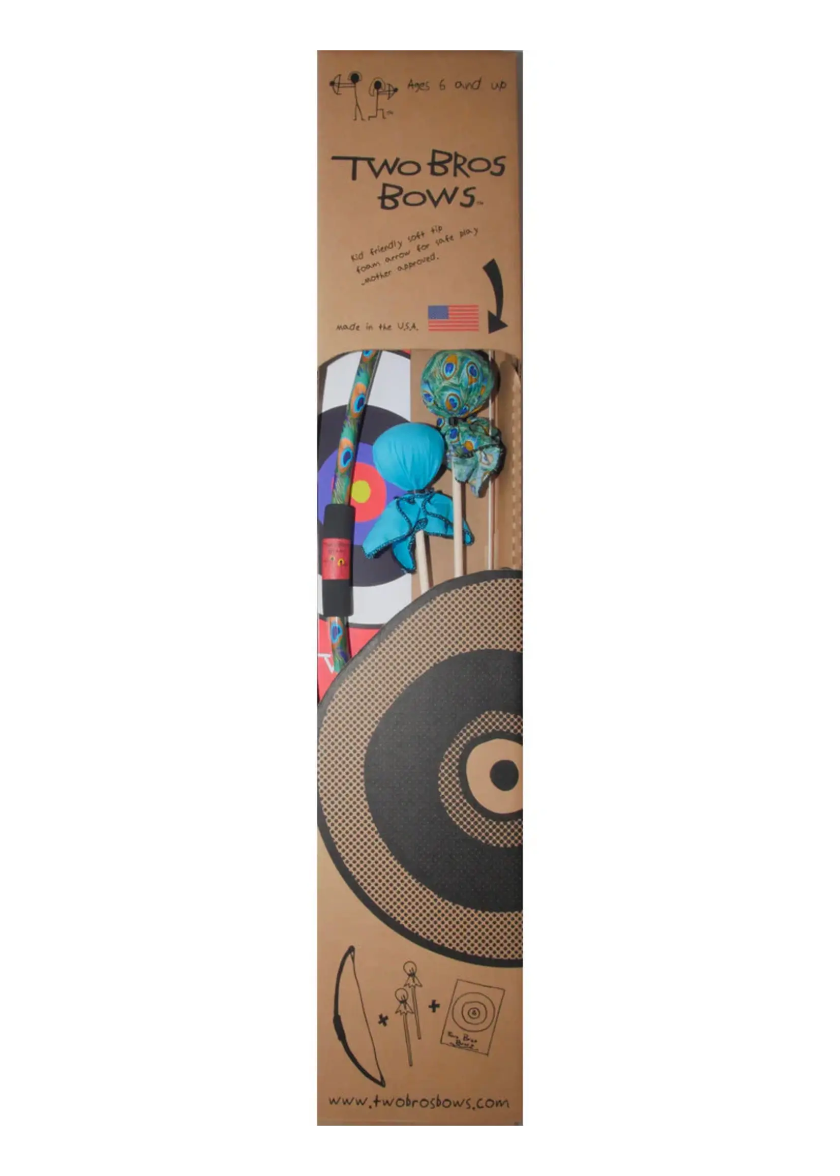TWO BROS BOWS PEACOCK BOW