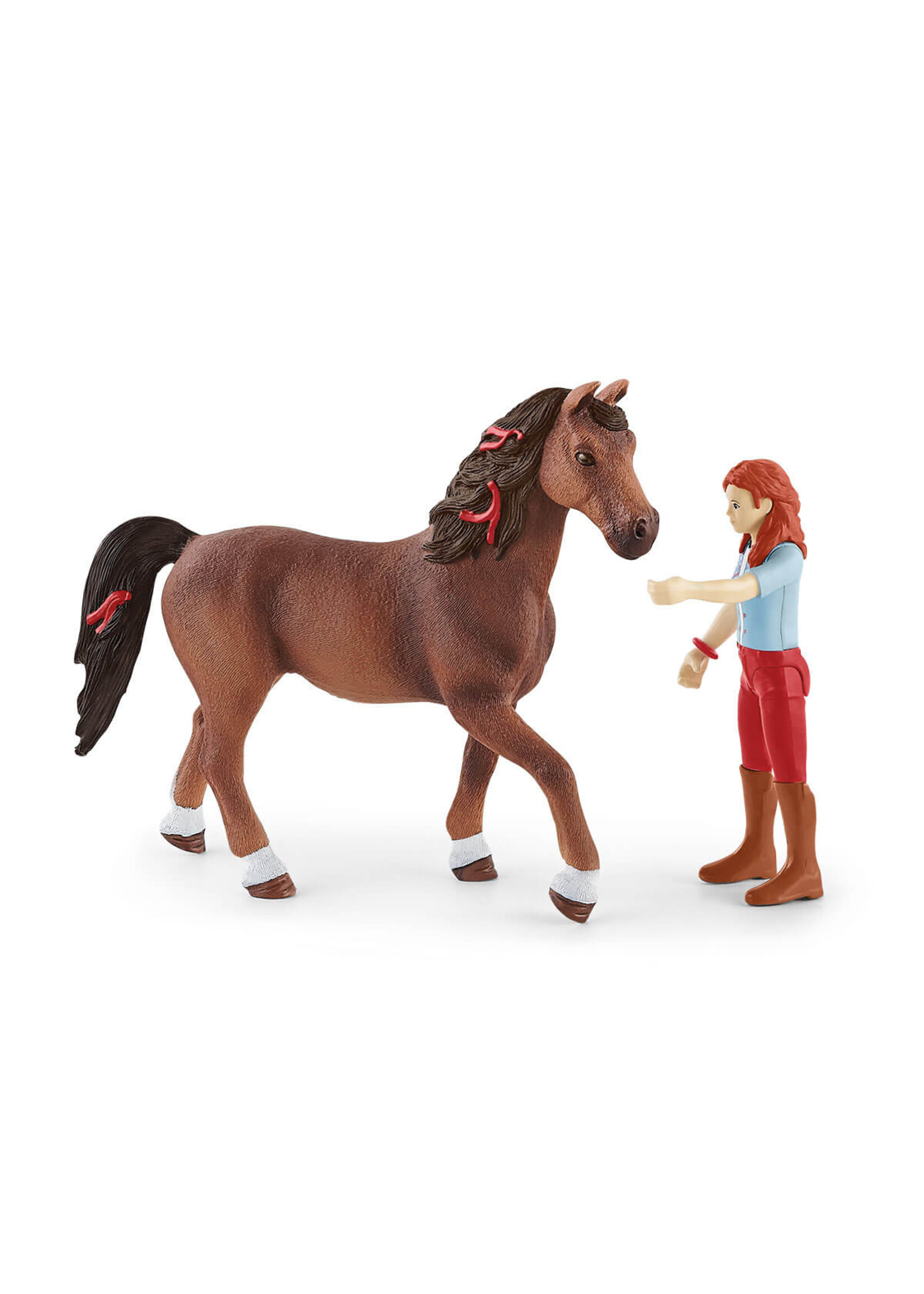 SCHLEICH SCHLEICH HORSE CLUB HANNAH AND CAYENNE