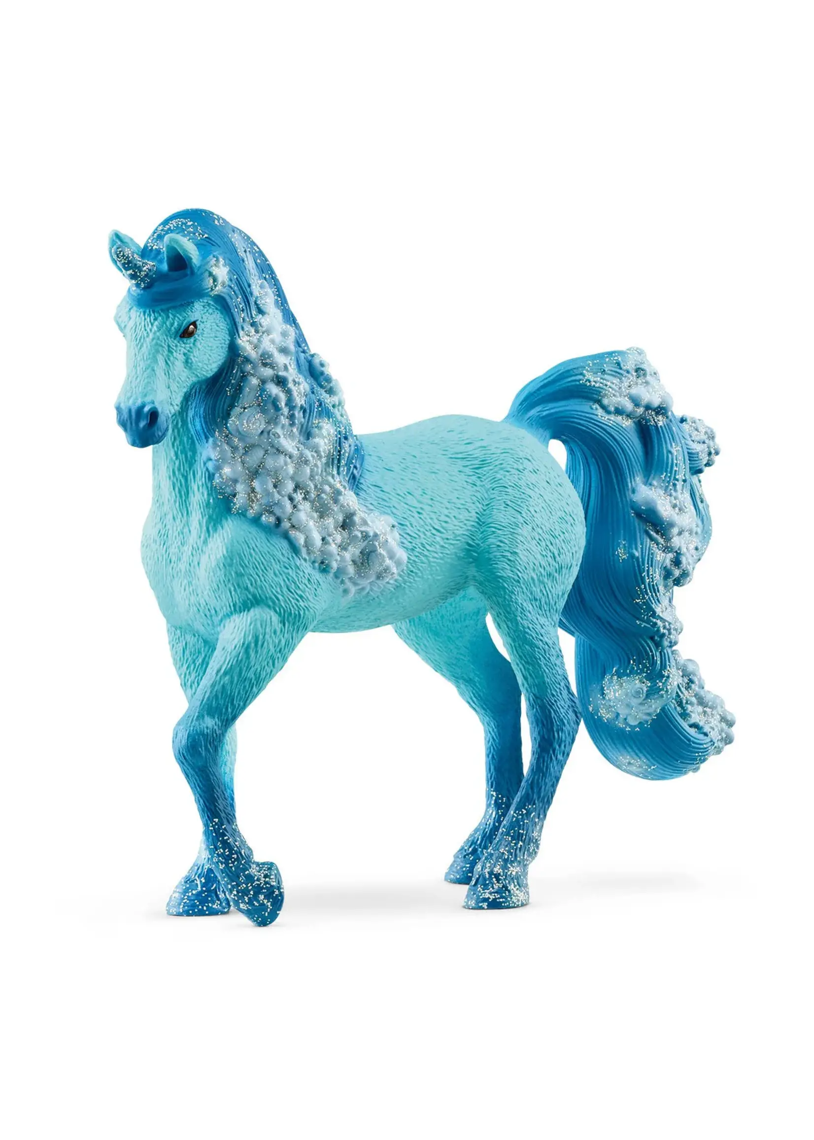 SCHLEICH SCHLEIHC ELEMENTAL WATER FLAME UNICORN MARE