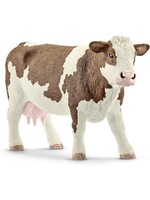 SCHLEICH SCHLEICH SIMMENTAL COW